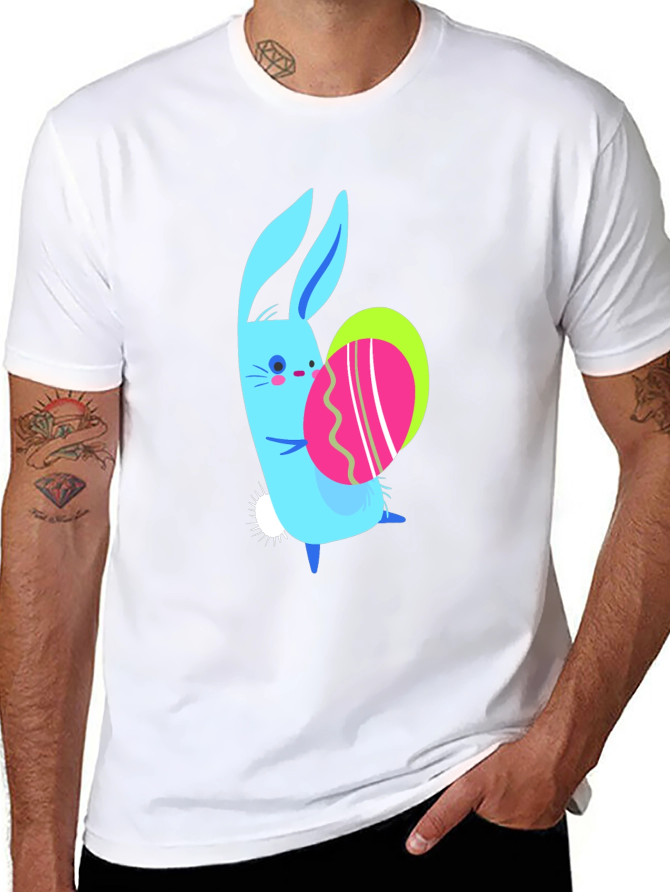 Easter Bunny T-Shirt - Cute Holiday Style