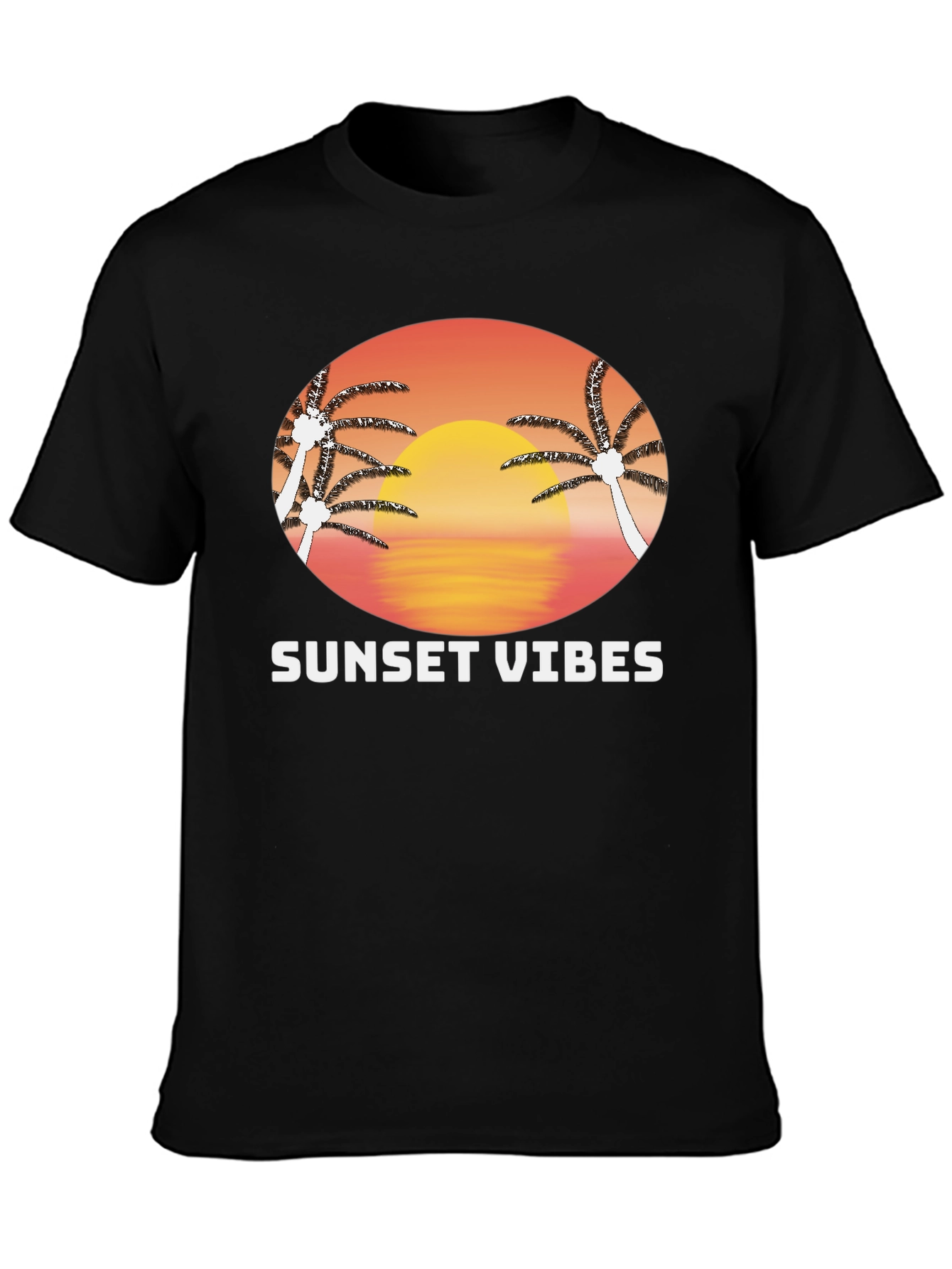 Sunset Vibes Graphic T-Shirt