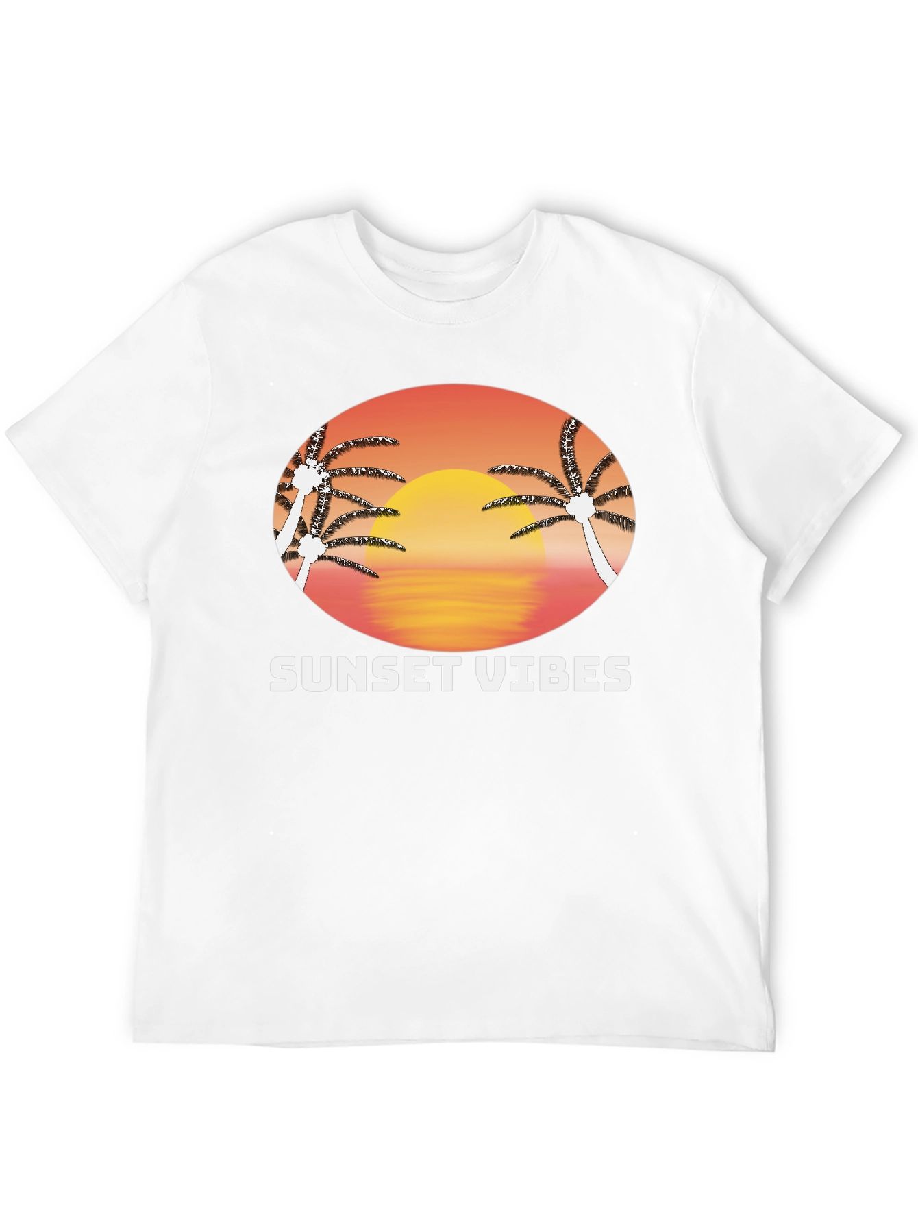 Sunset Vibes Graphic T-Shirt