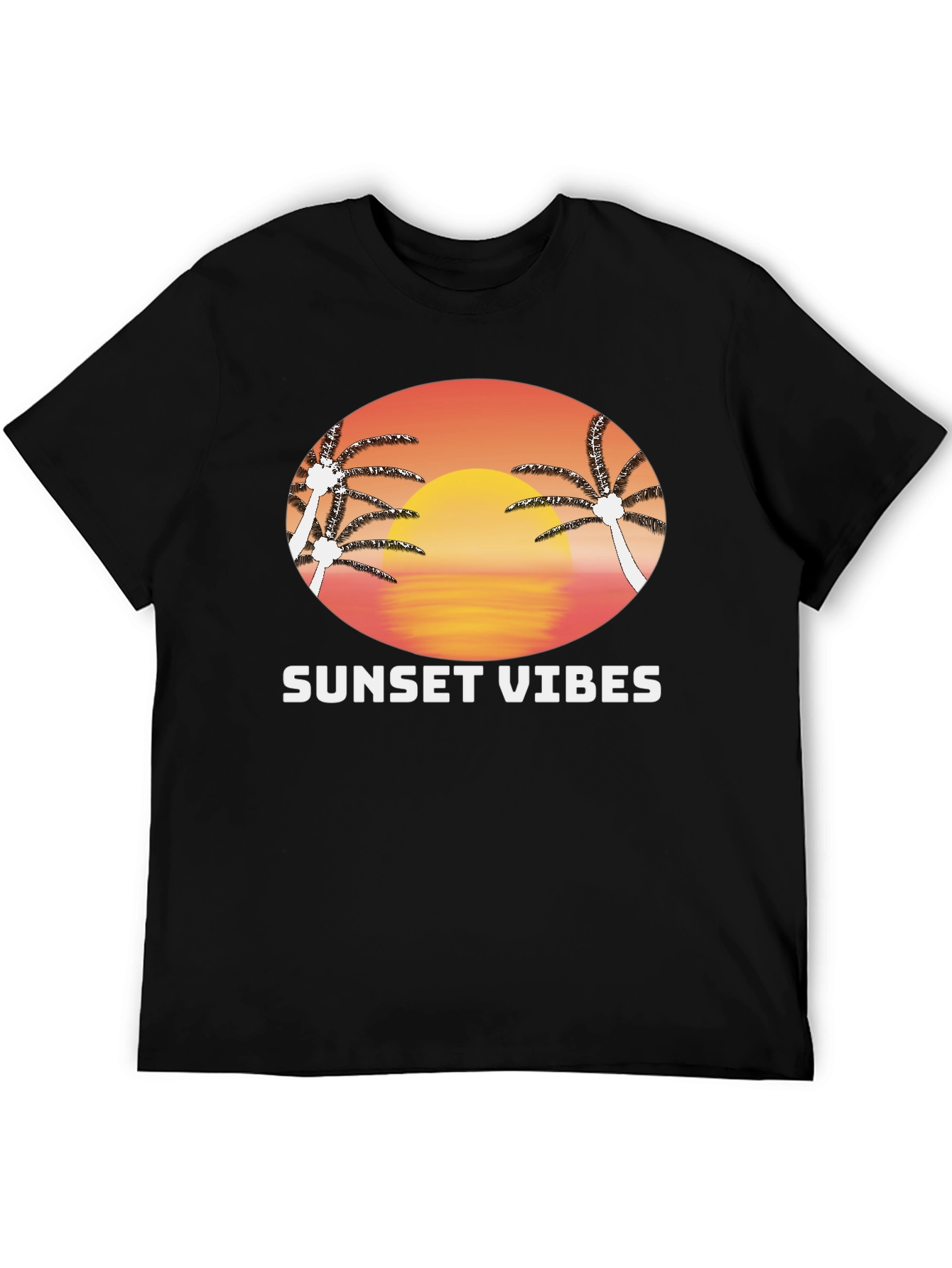 Sunset Vibes Graphic T-Shirt