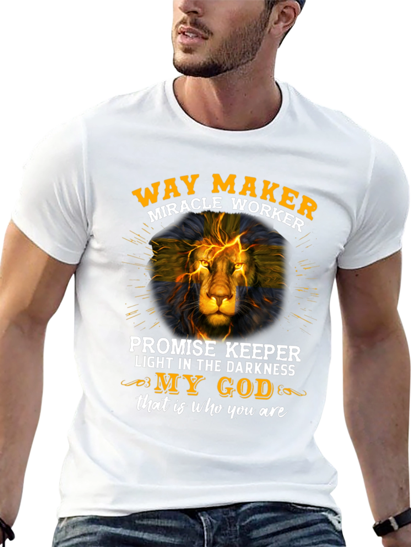 Way Maker Lion Graphic T-Shirt