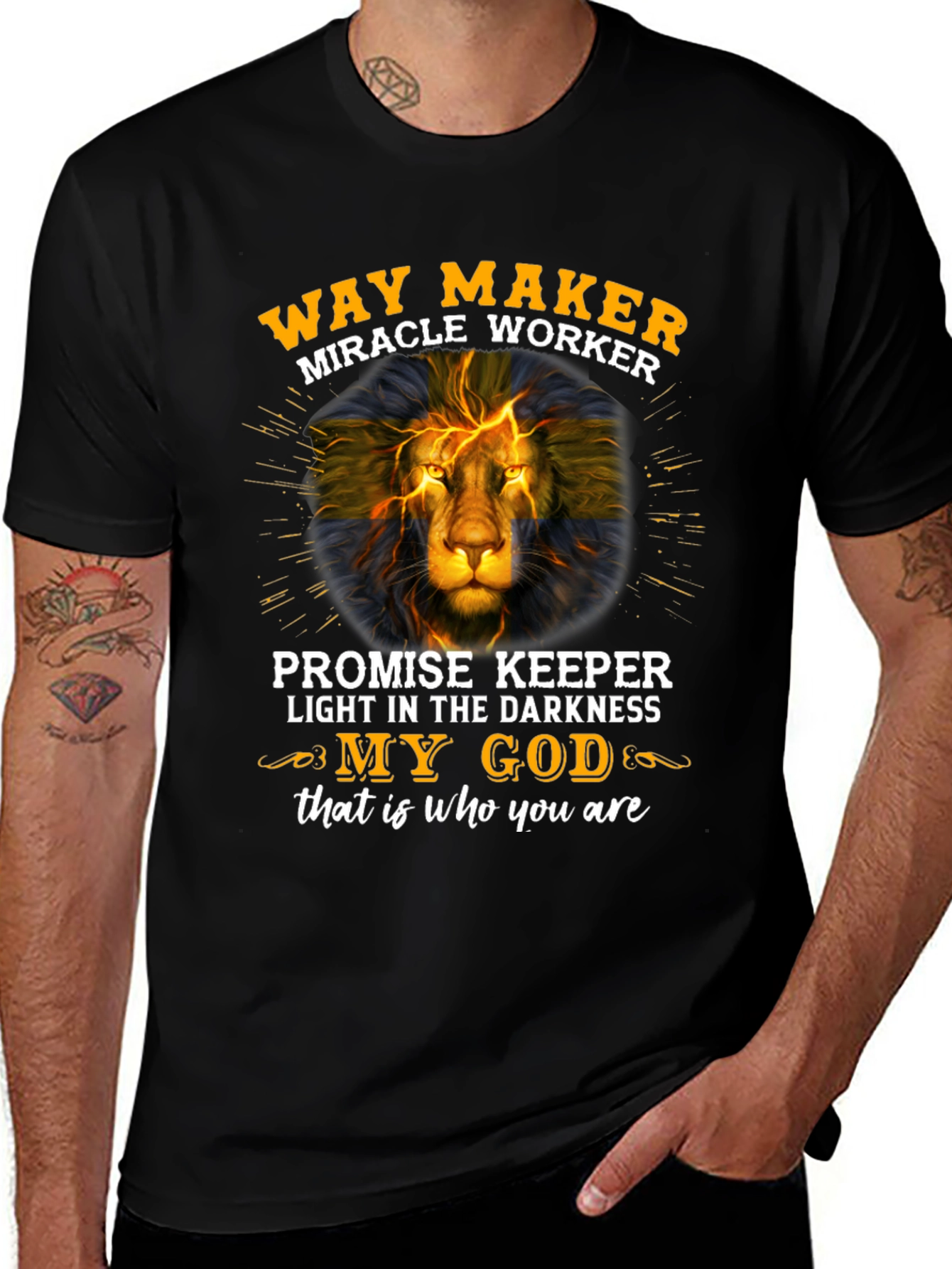 Way Maker Lion Graphic T-Shirt