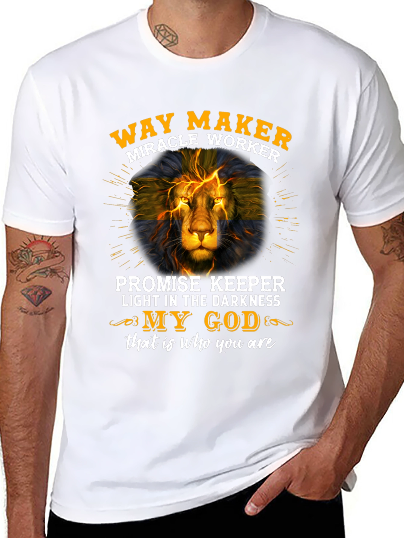 Way Maker Lion Graphic T-Shirt
