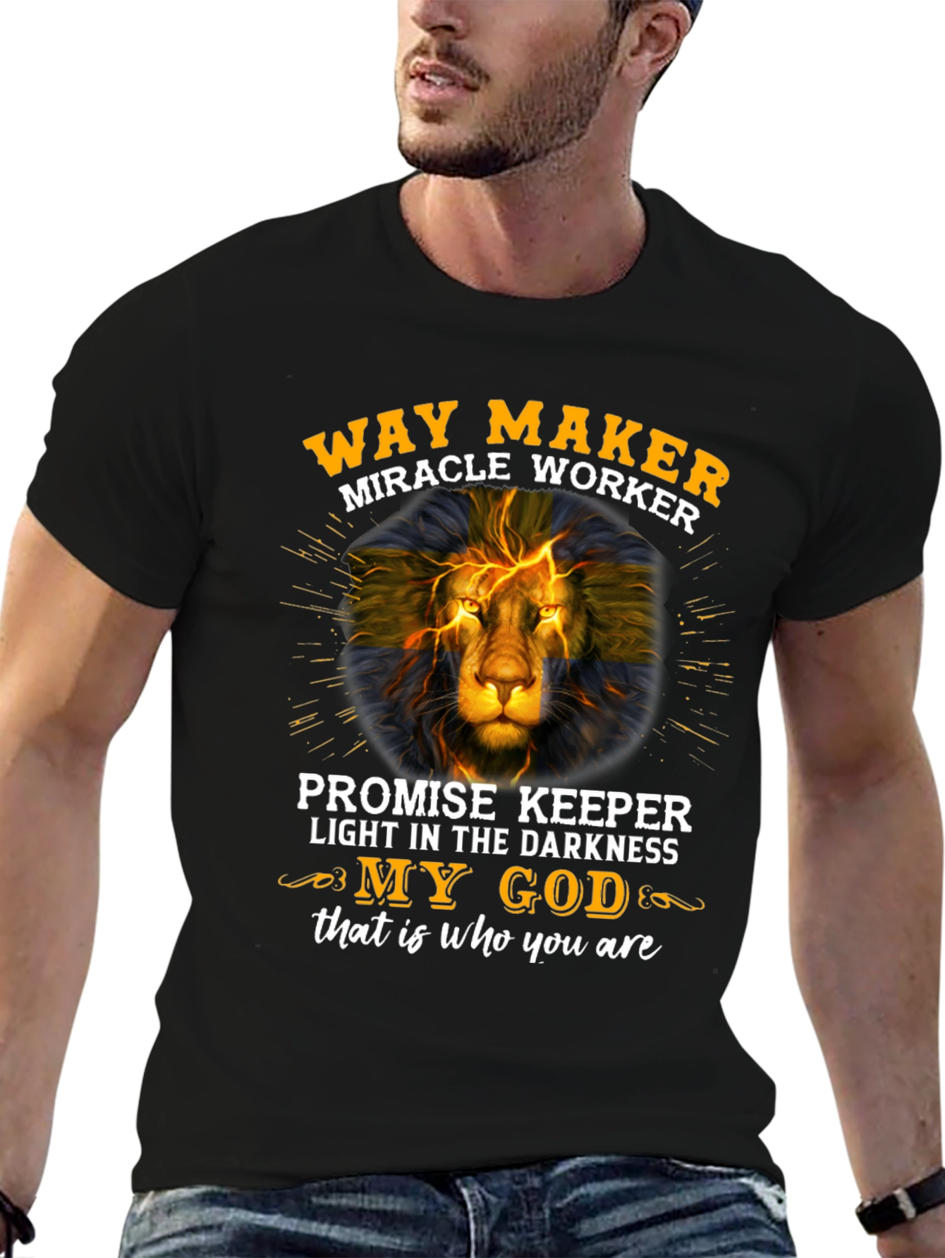 Way Maker Lion Graphic T-Shirt