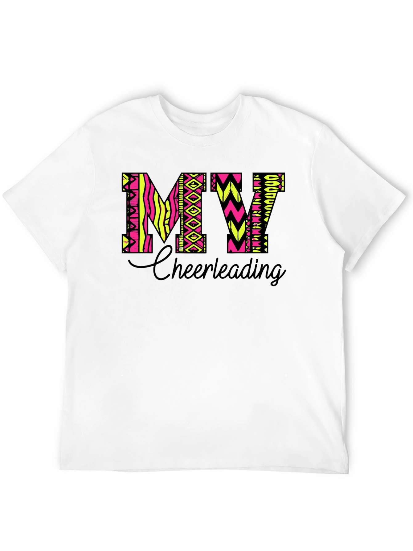 MY Cheerleading T-Shirt - Black Tee