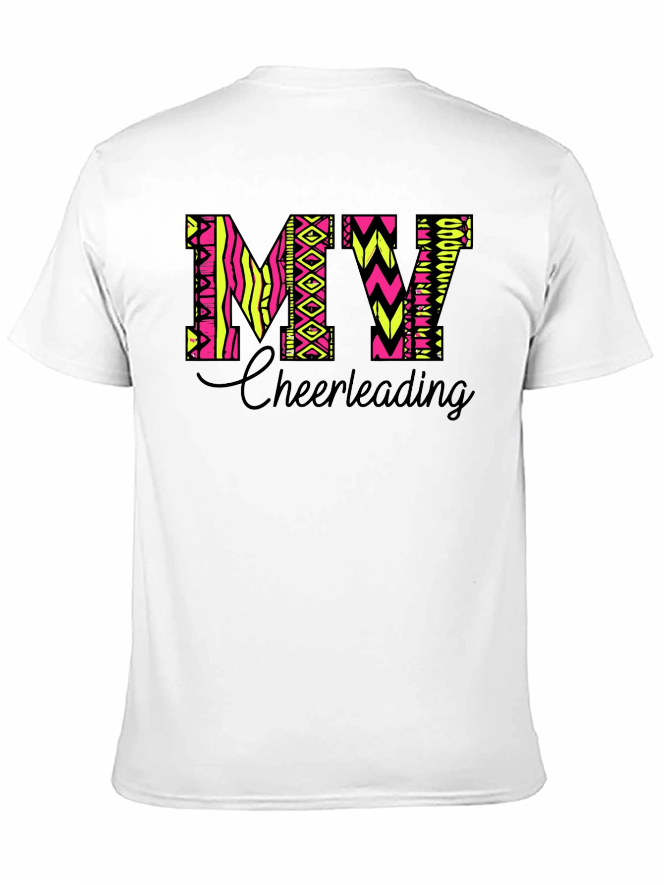 MY Cheerleading T-Shirt - Black Tee