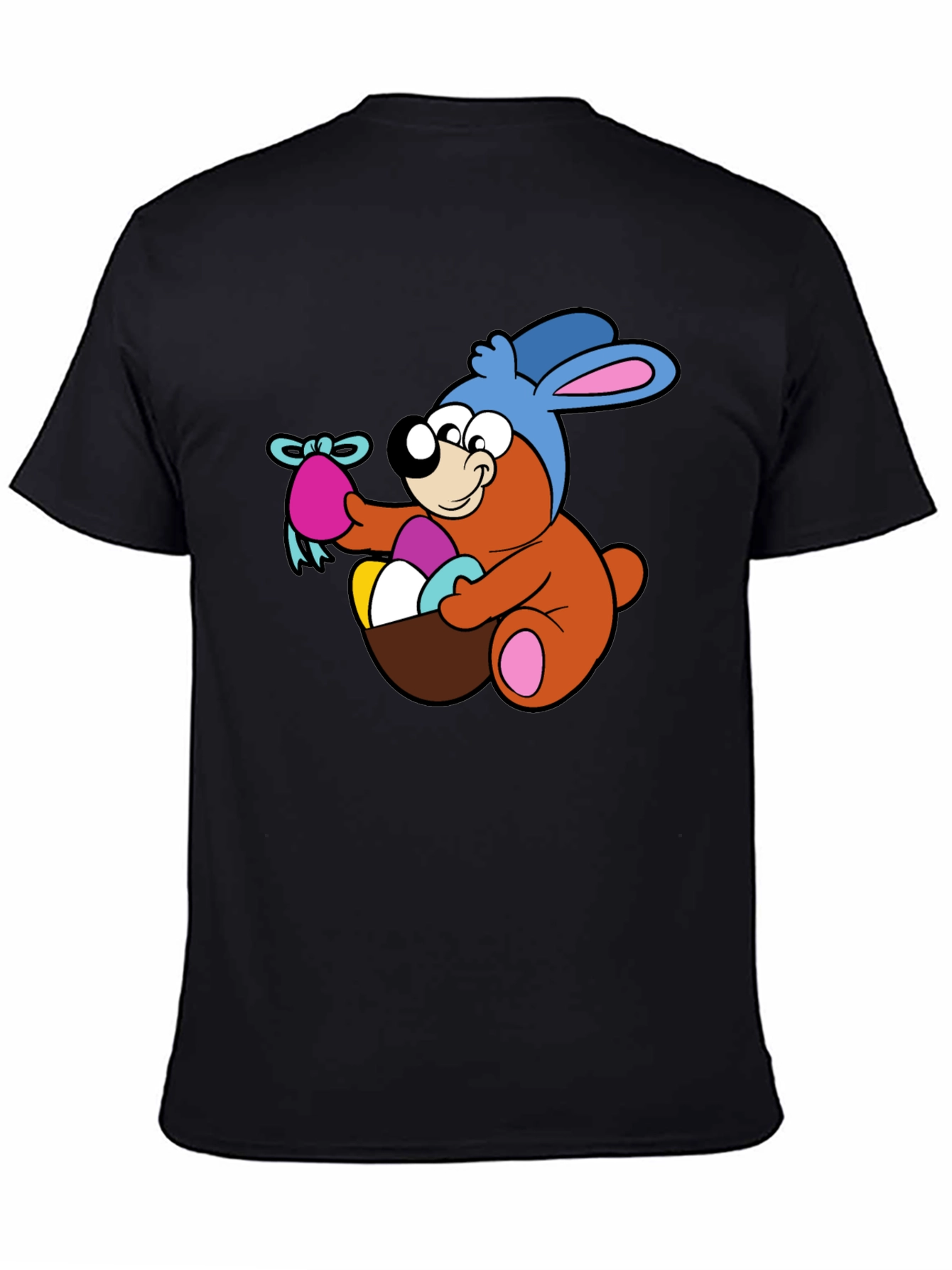 Easter Bear T-Shirt - Fun Cartoon Design
