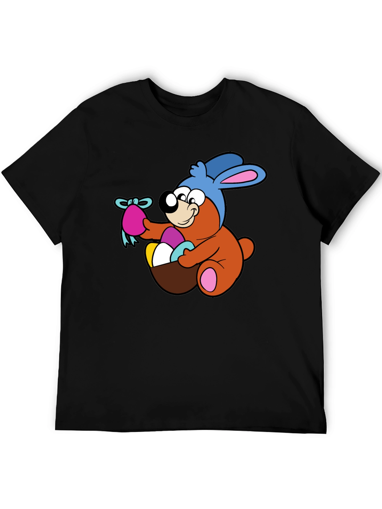 Easter Bear T-Shirt - Fun Cartoon Design