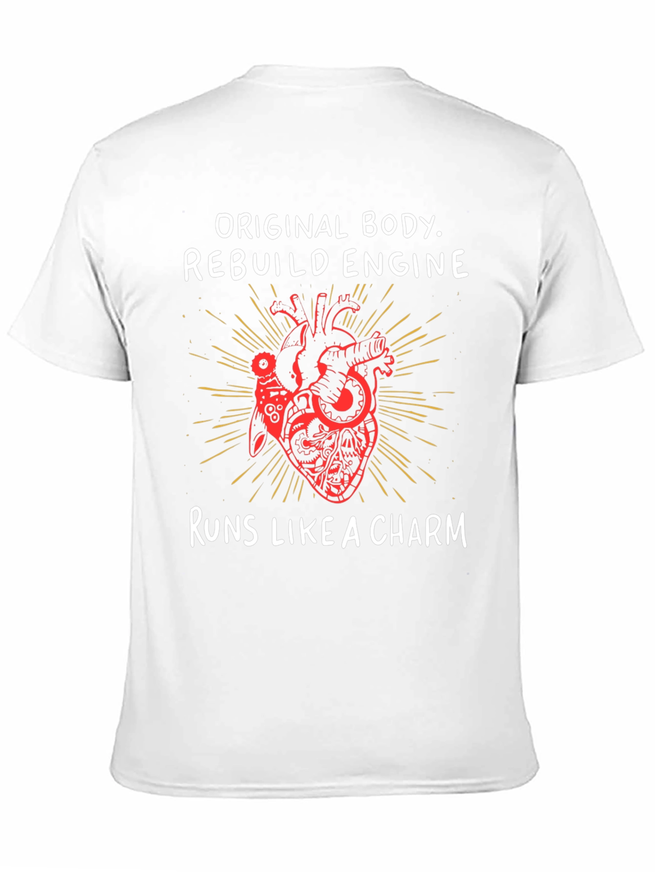 Original Body Rebuild Engine Graphic Tee