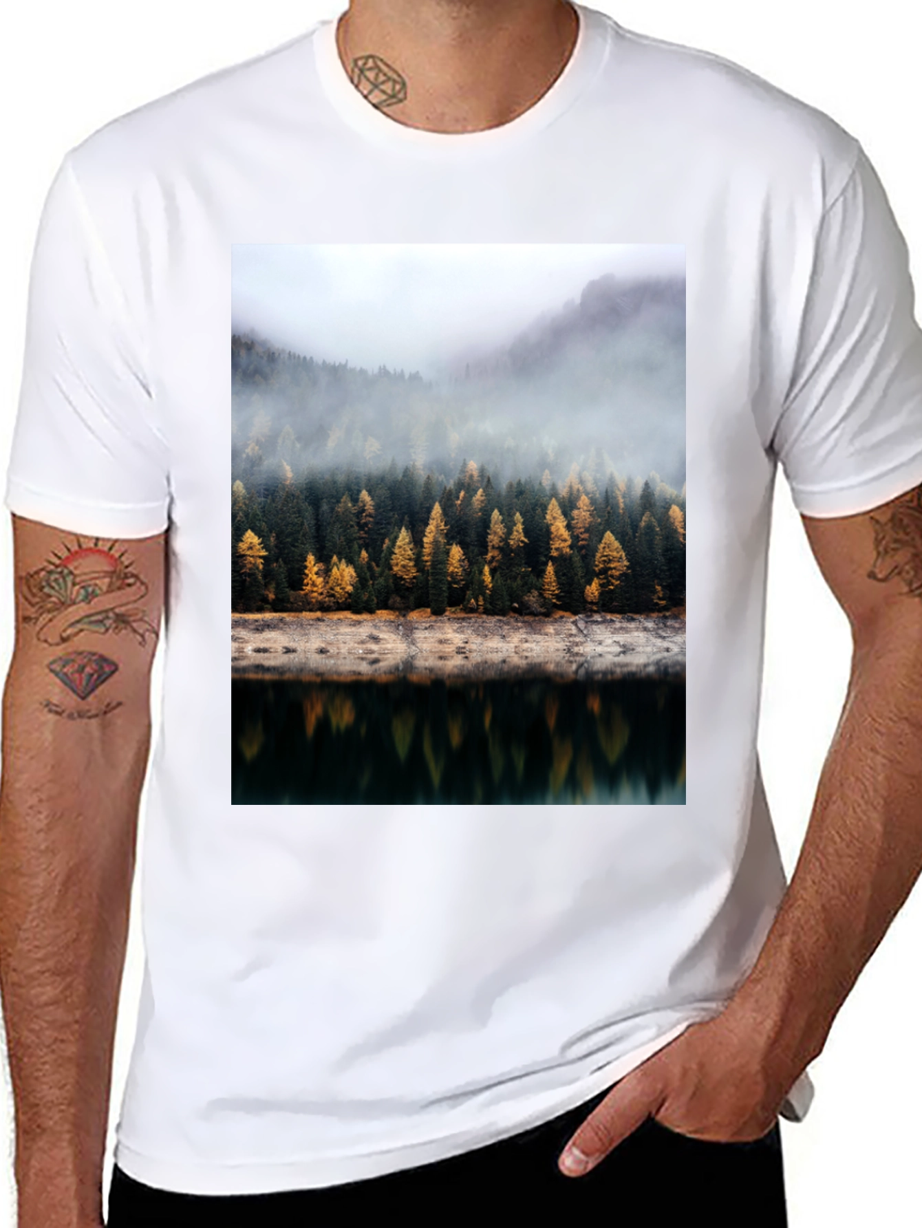 Nature Lake Forest T-Shirt