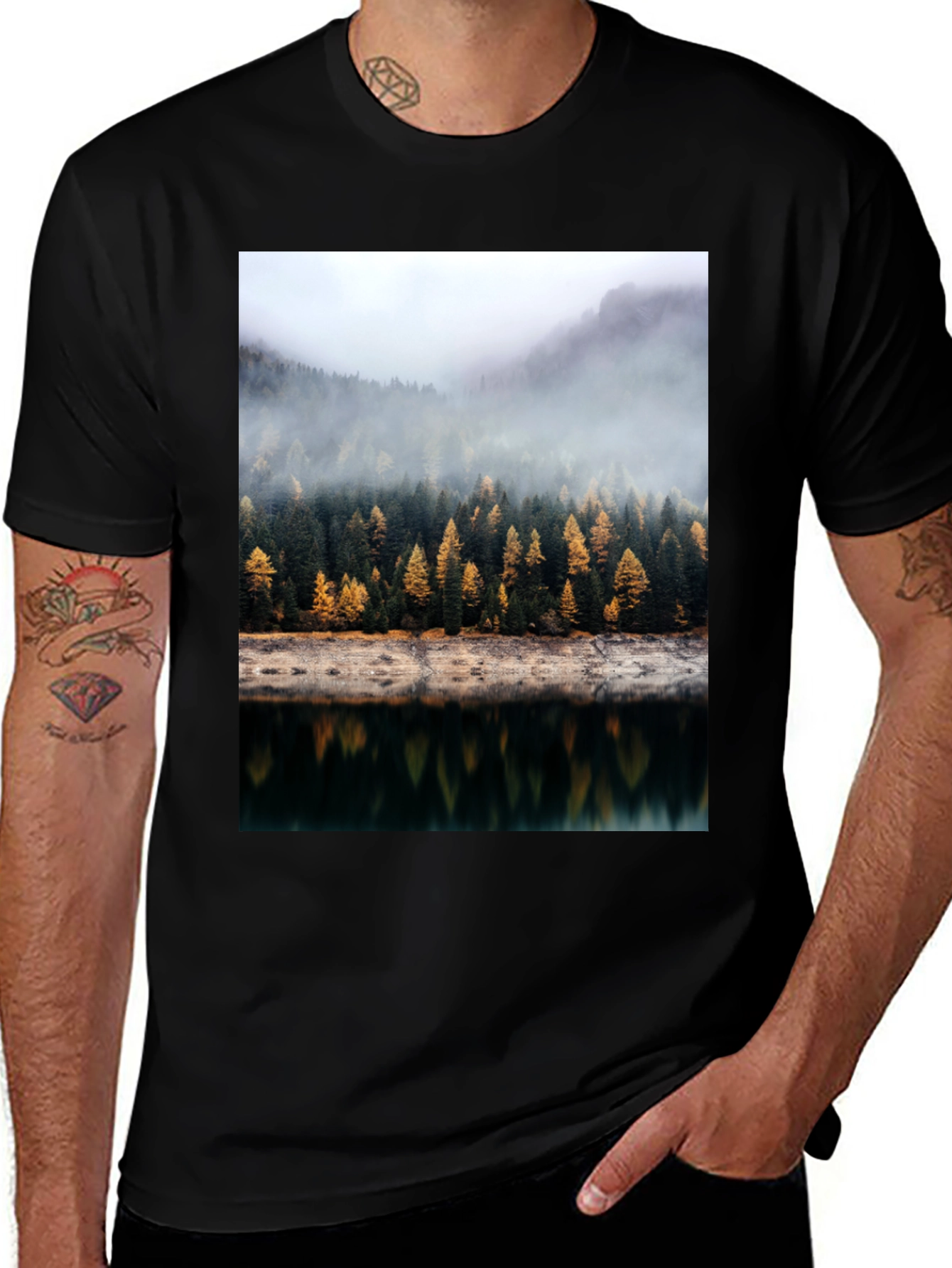 Nature Lake Forest T-Shirt