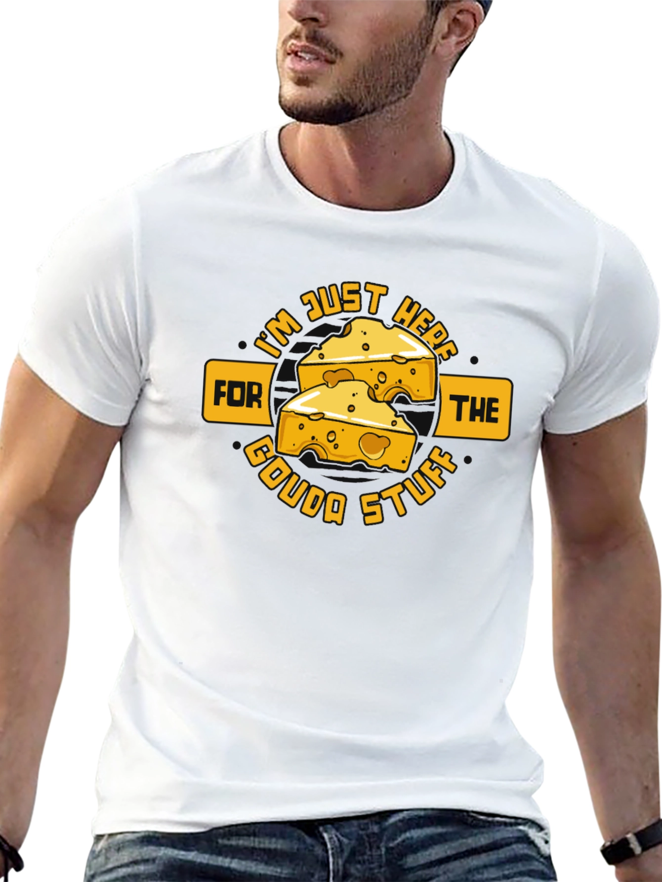 Gouda Stuff Graphic T-Shirt - Cheese Lovers Tee