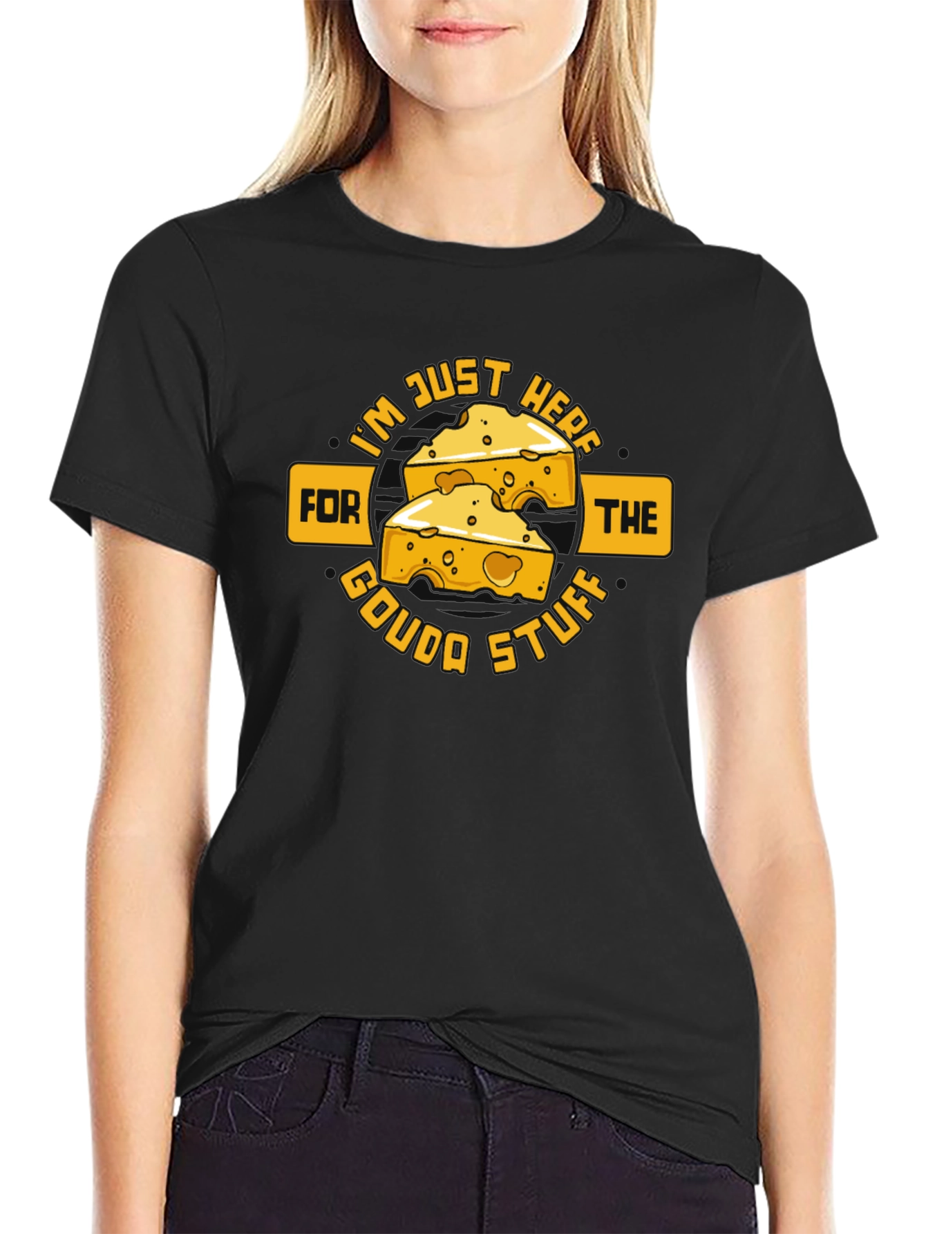 Gouda Stuff Graphic T-Shirt - Cheese Lovers Tee