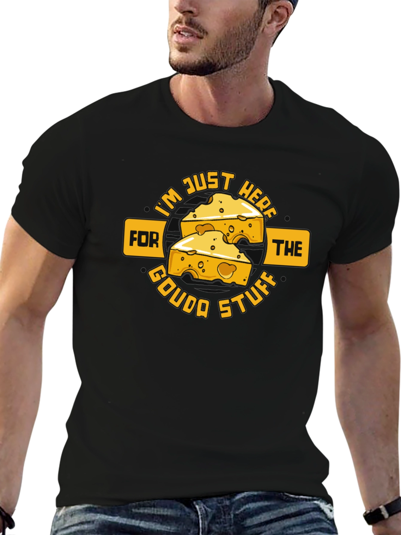 Gouda Stuff Graphic T-Shirt - Cheese Lovers Tee