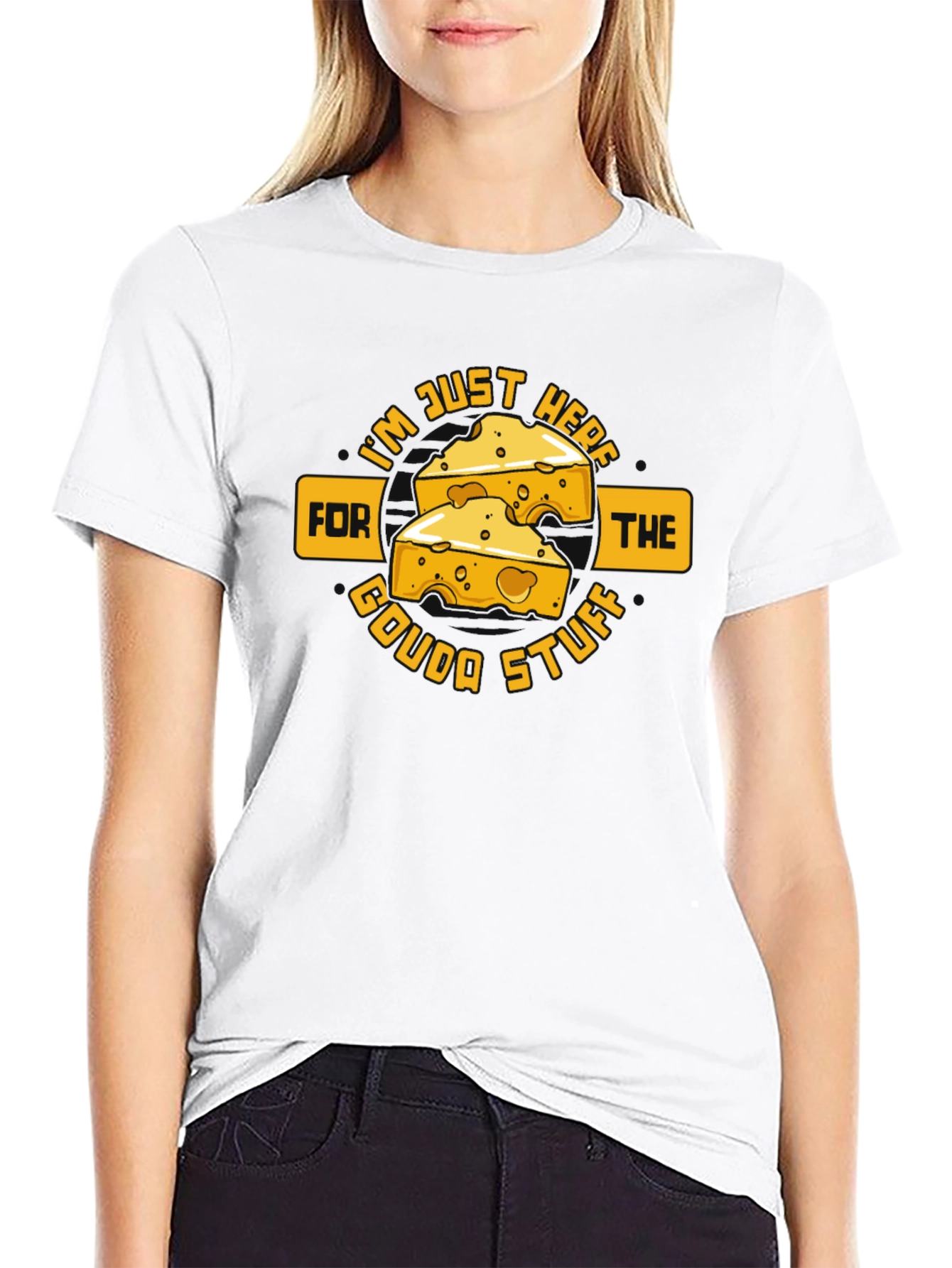 Gouda Stuff Graphic T-Shirt - Cheese Lovers Tee