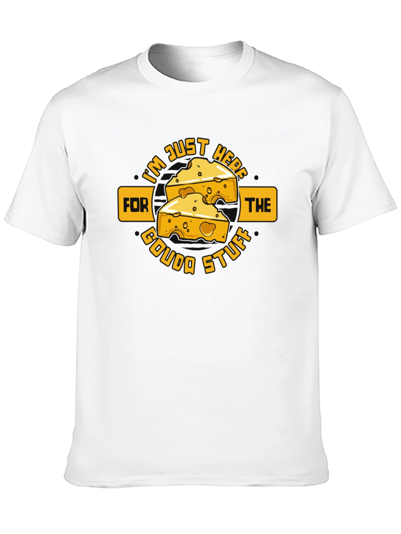 Gouda Stuff Graphic T-Shirt - Cheese Lovers Tee