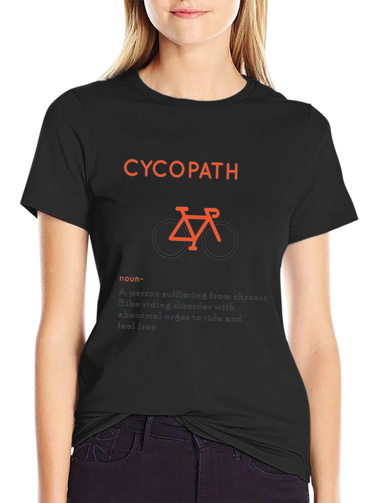 Cycopath T-Shirt - Cycling Humor Tee