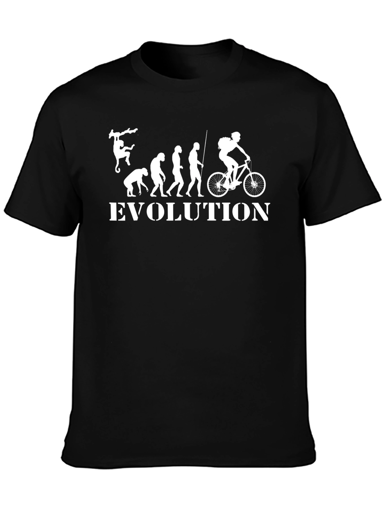 Evolution of a Cyclist T-Shirt