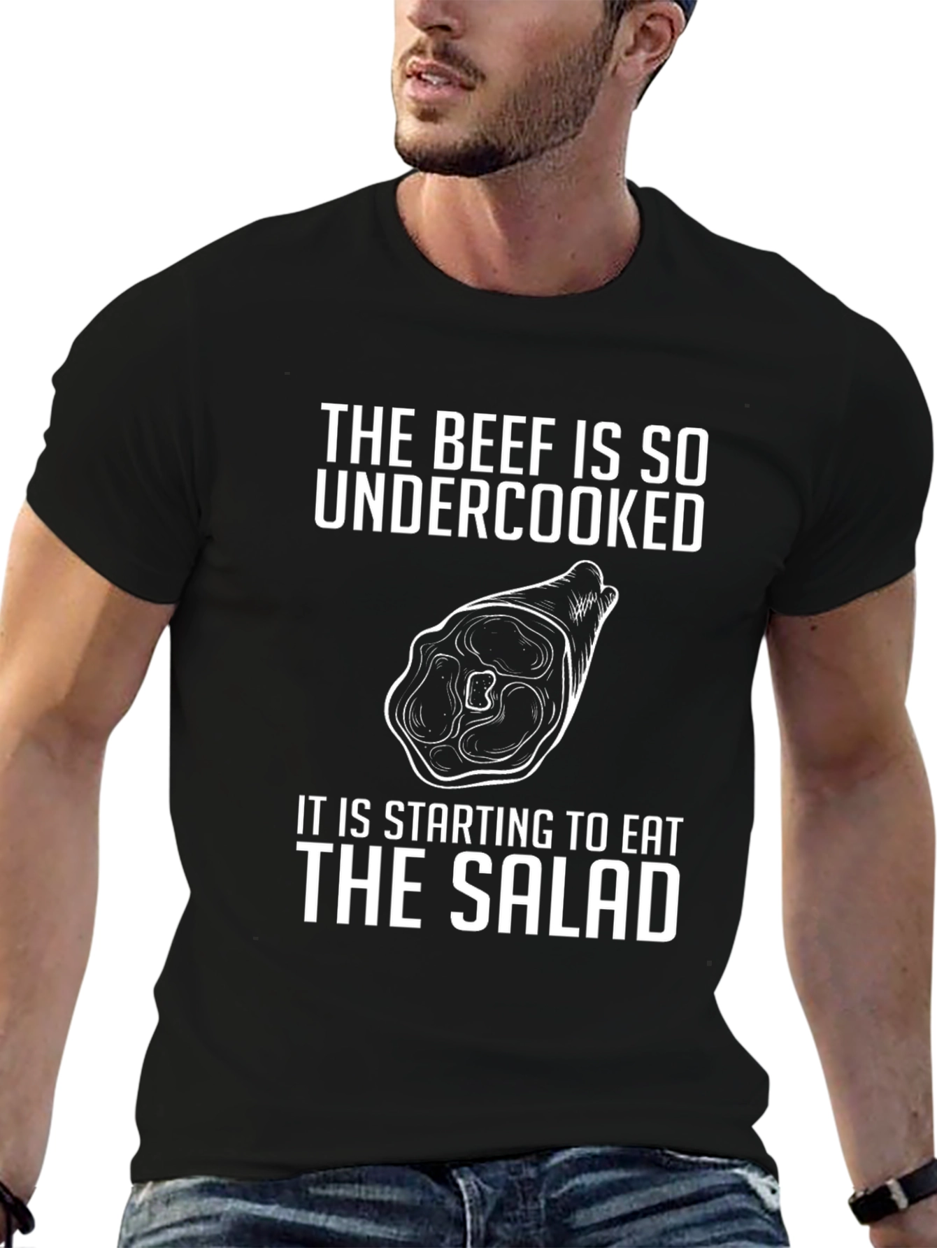 Funny Beef Lover T-Shirt - Underdone Joke