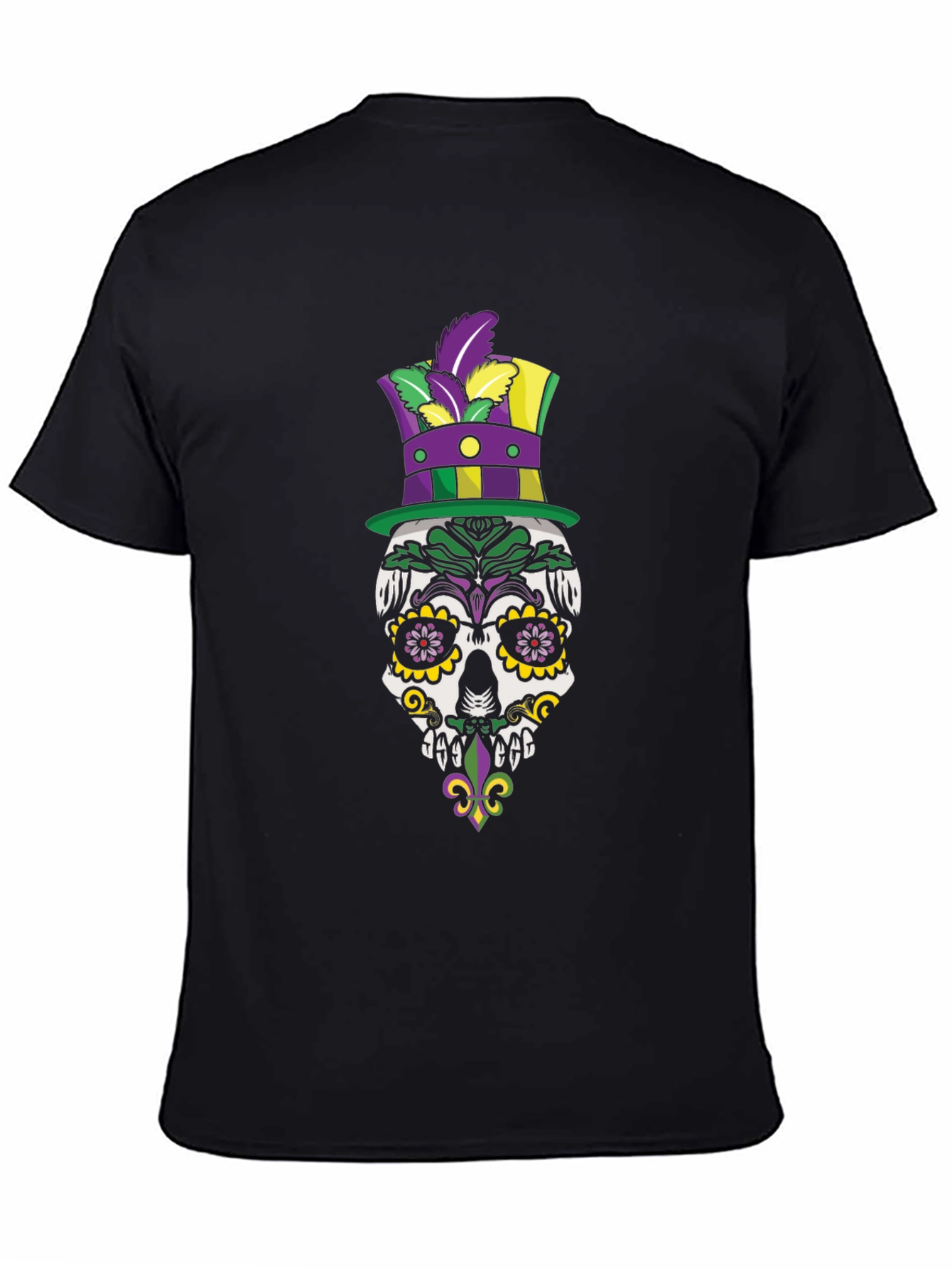Mardi Gras Skull Tee