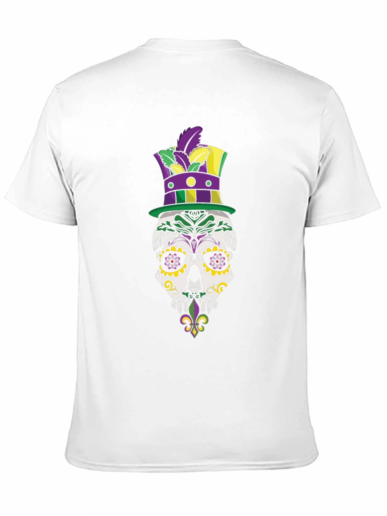 Mardi Gras Skull Tee