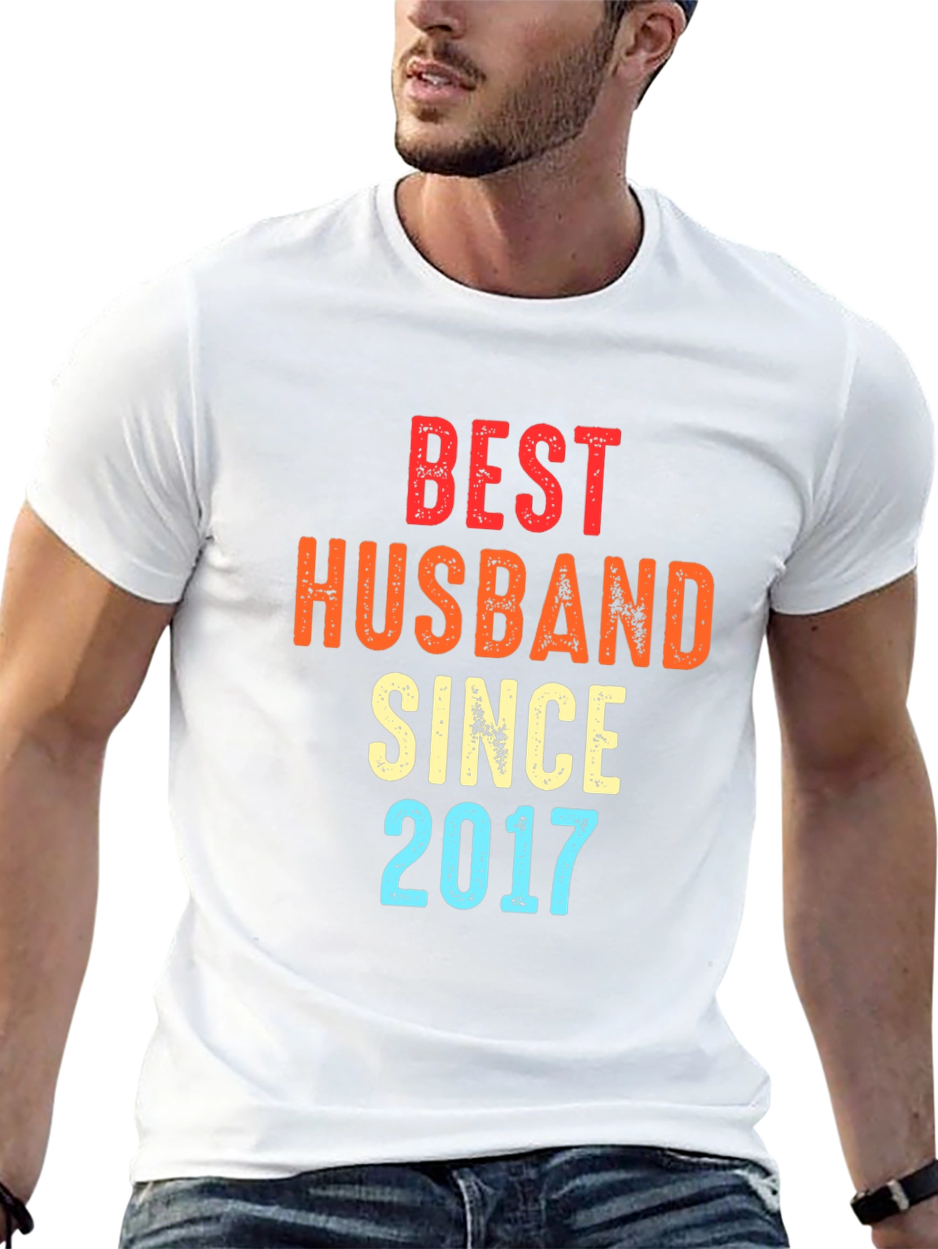 Best Husband Since 2017 Graphic Tee