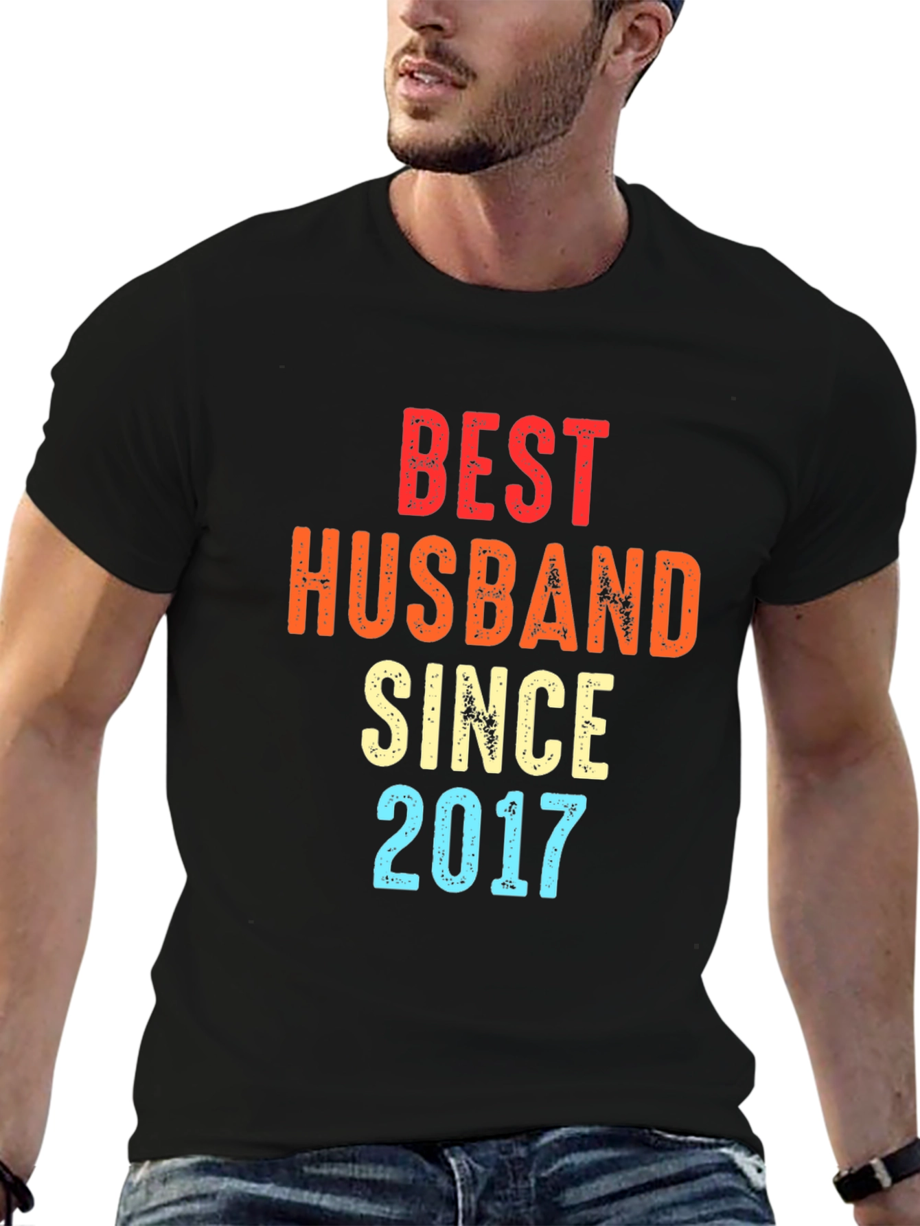Best Husband Since 2017 Graphic Tee