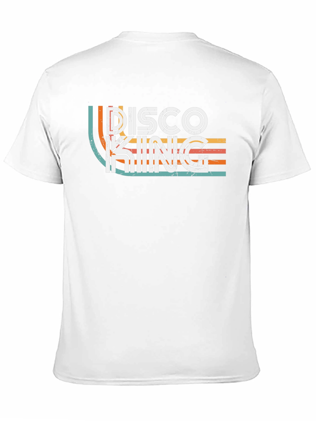 Disco King Retro Style Graphic T-Shirt