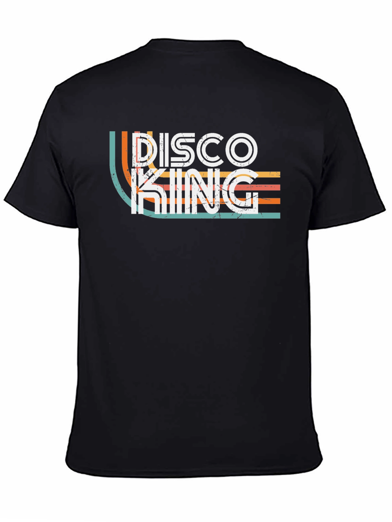 Disco King Retro Style Graphic T-Shirt