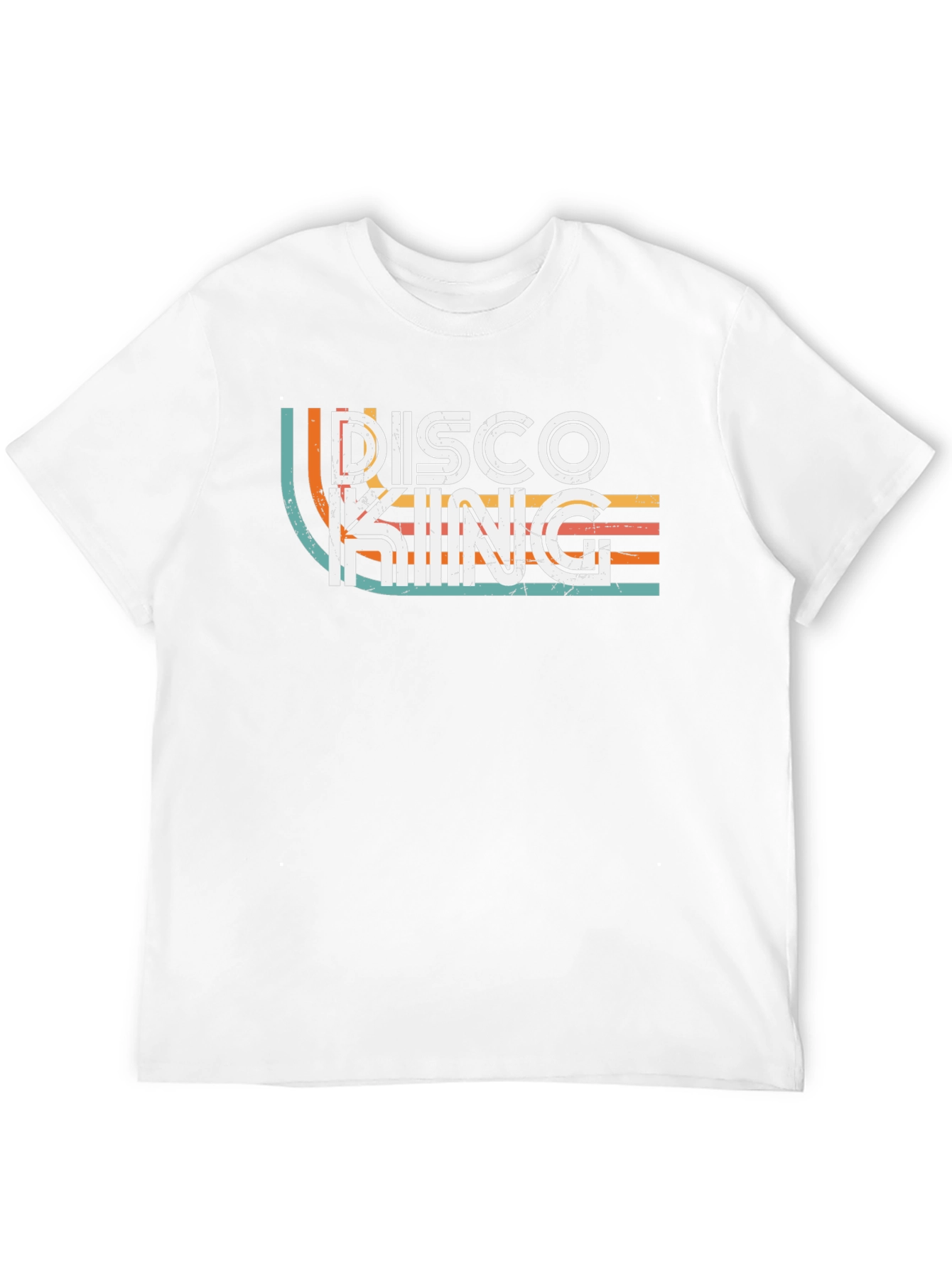 Disco King Retro Style Graphic T-Shirt
