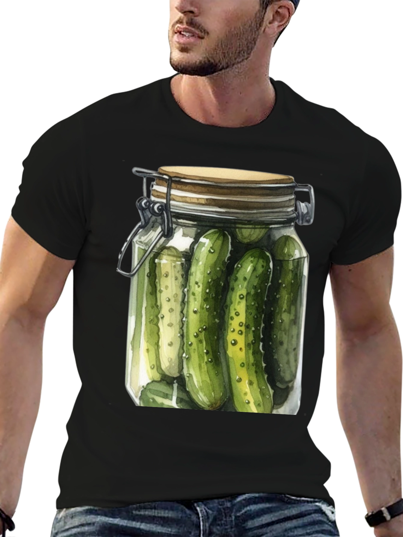 Pickle Jar Graphic Tee - Quirky & Comfortable