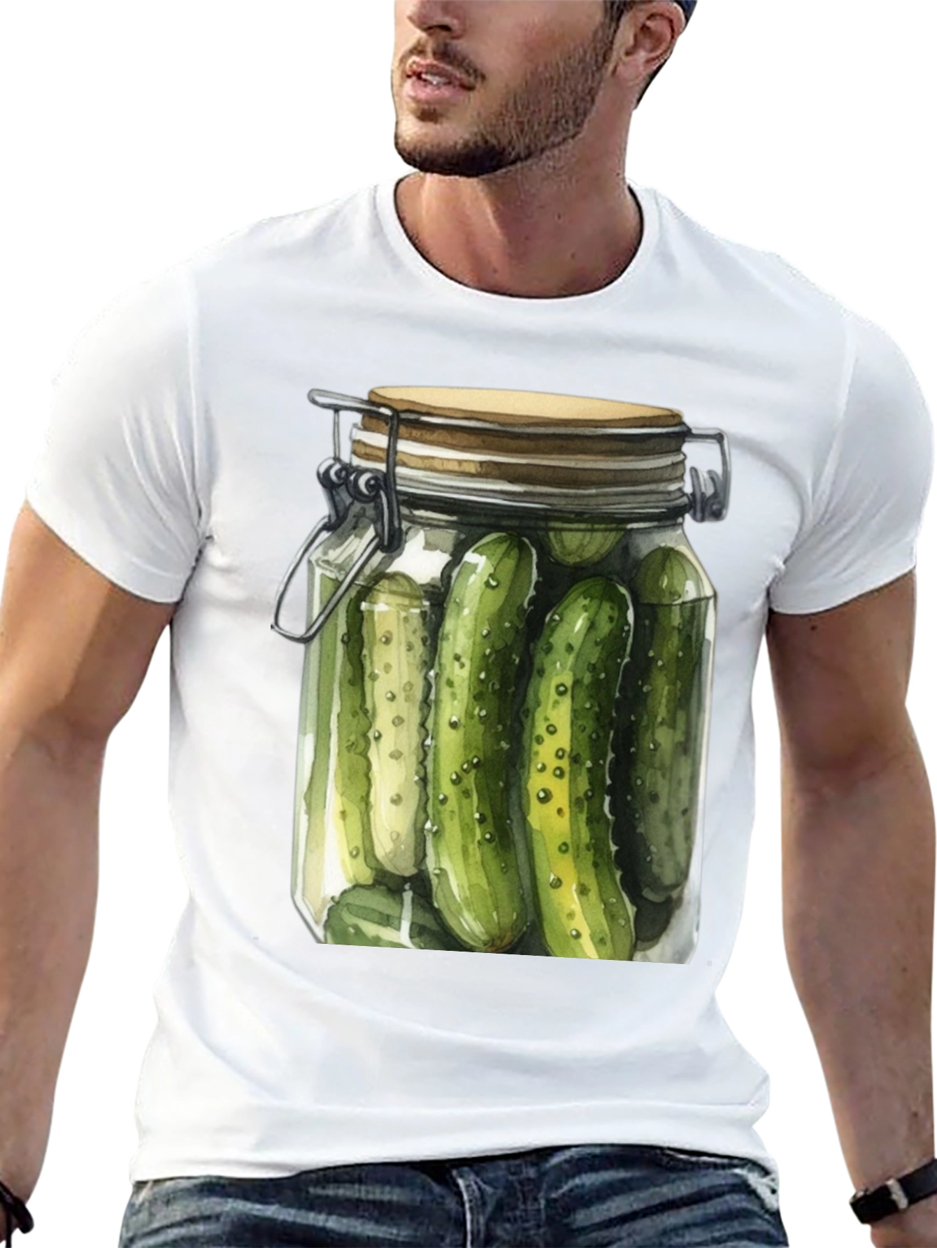 Pickle Jar Graphic Tee - Quirky & Comfortable