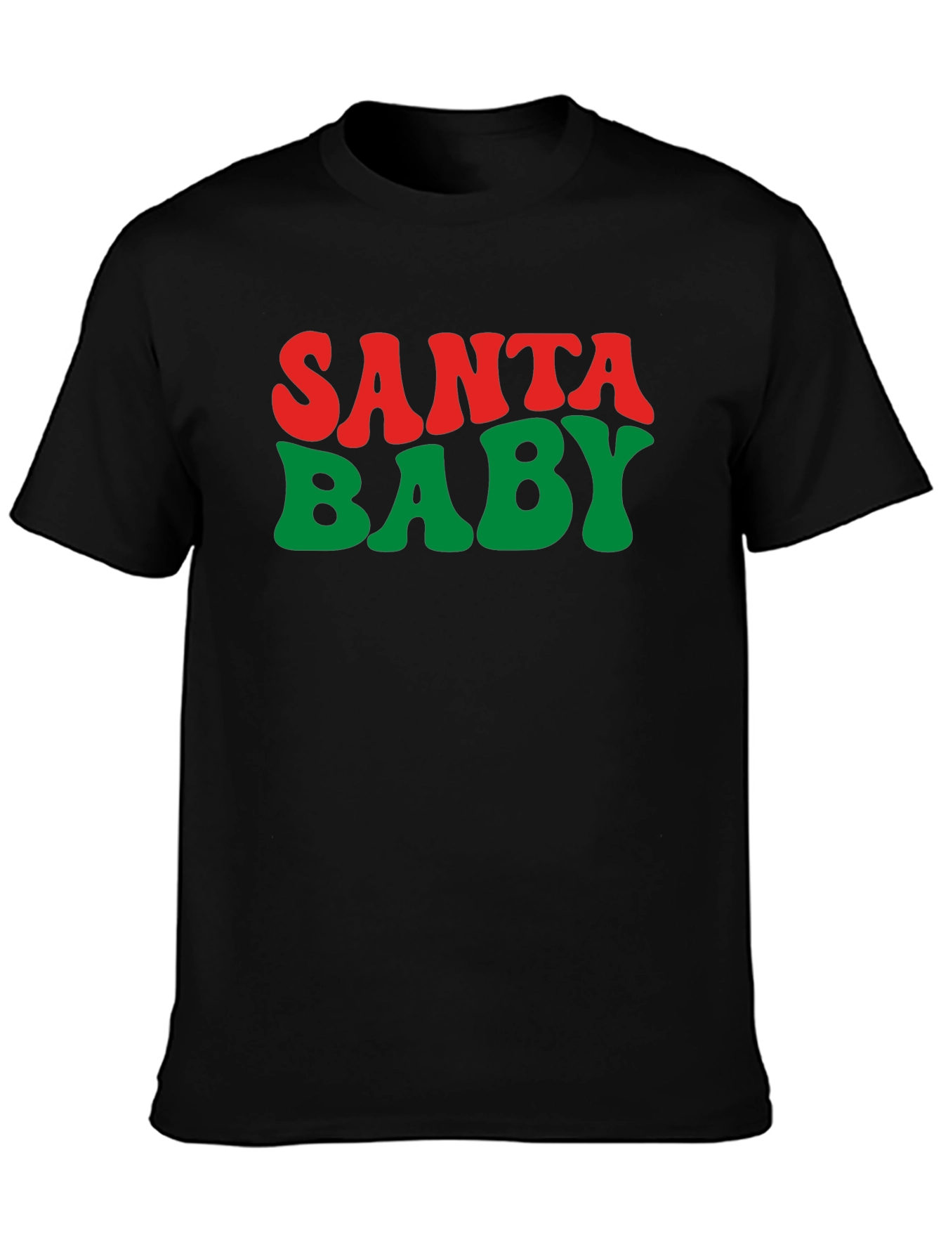 Santa Baby Graphic Tee - Holiday Style