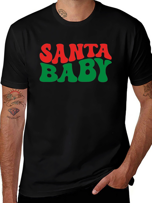 Santa Baby Graphic Tee - Holiday Style