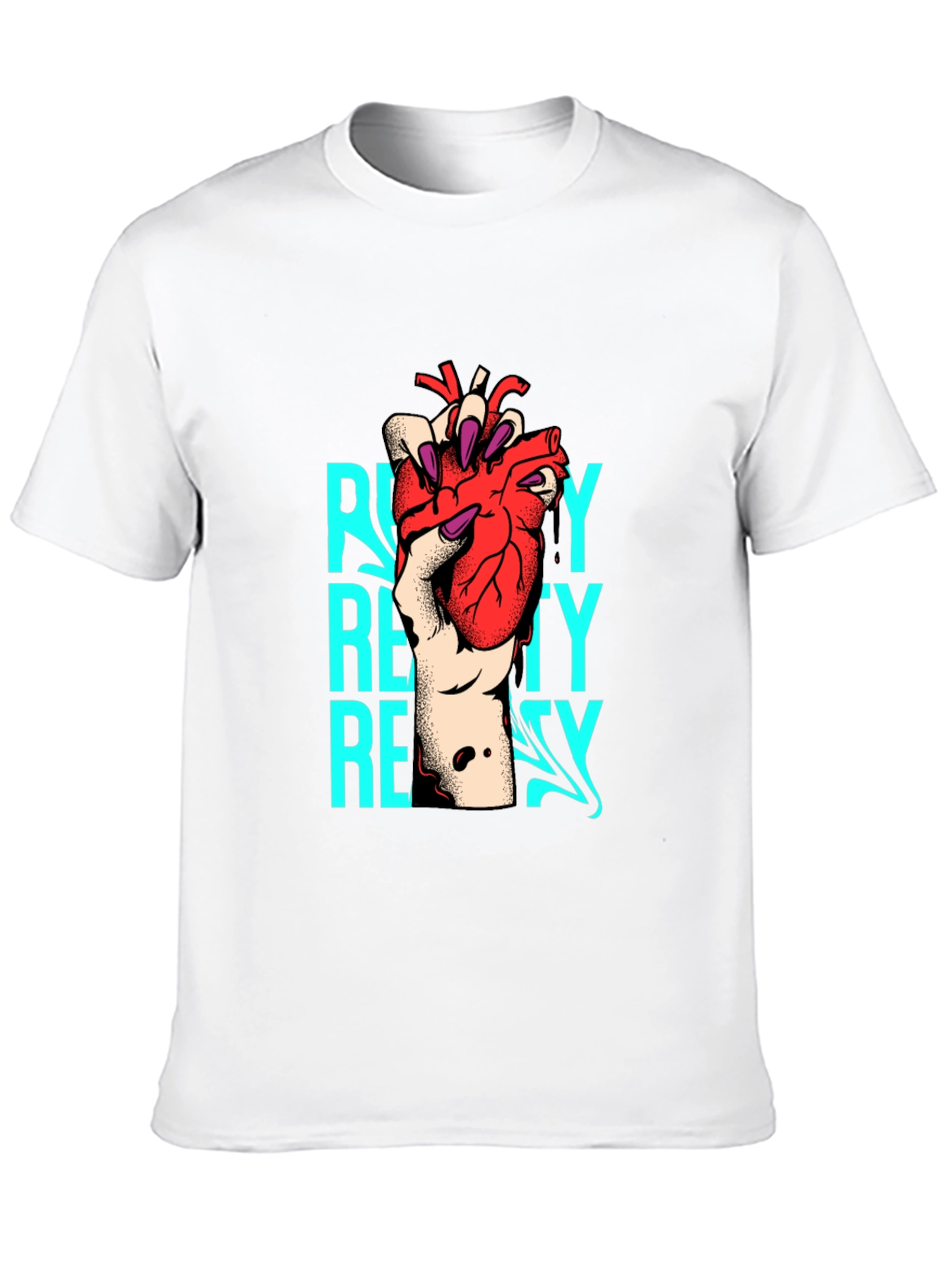 RUE21 Graphic Tee - Heart Design