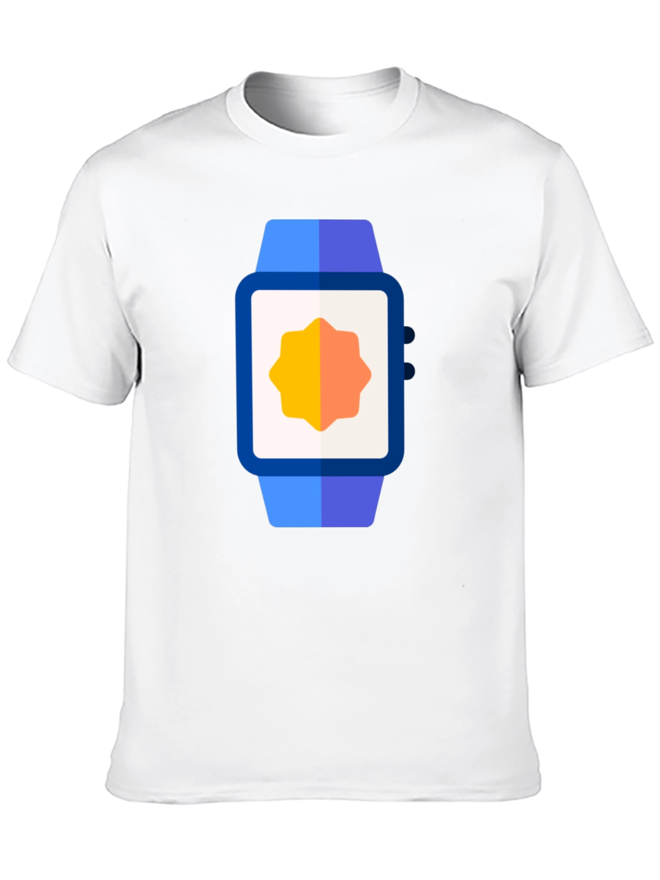 Smartwatch Graphic Tee - Modern Casual Style