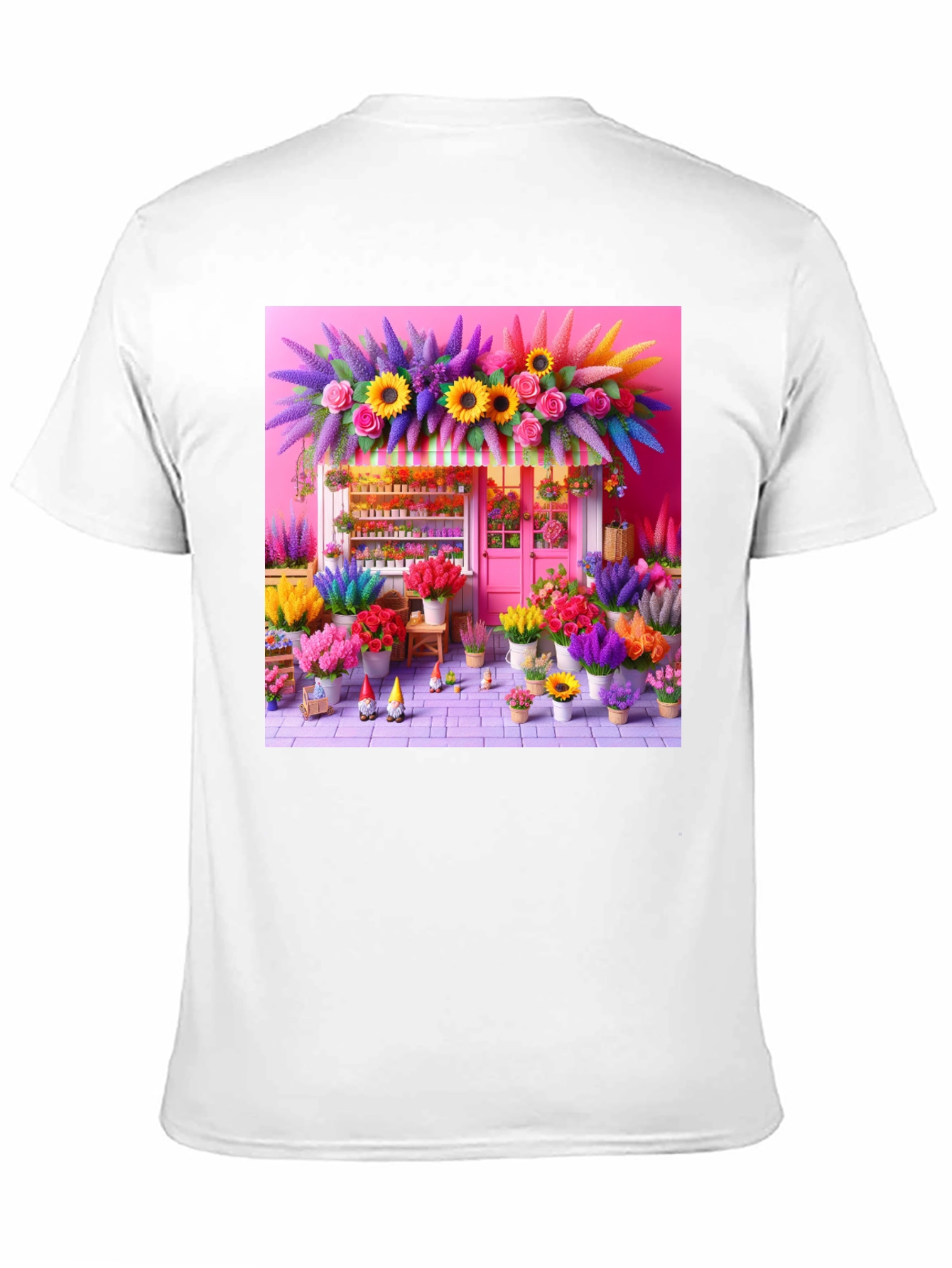 Floral Shop Graphic T-Shirt