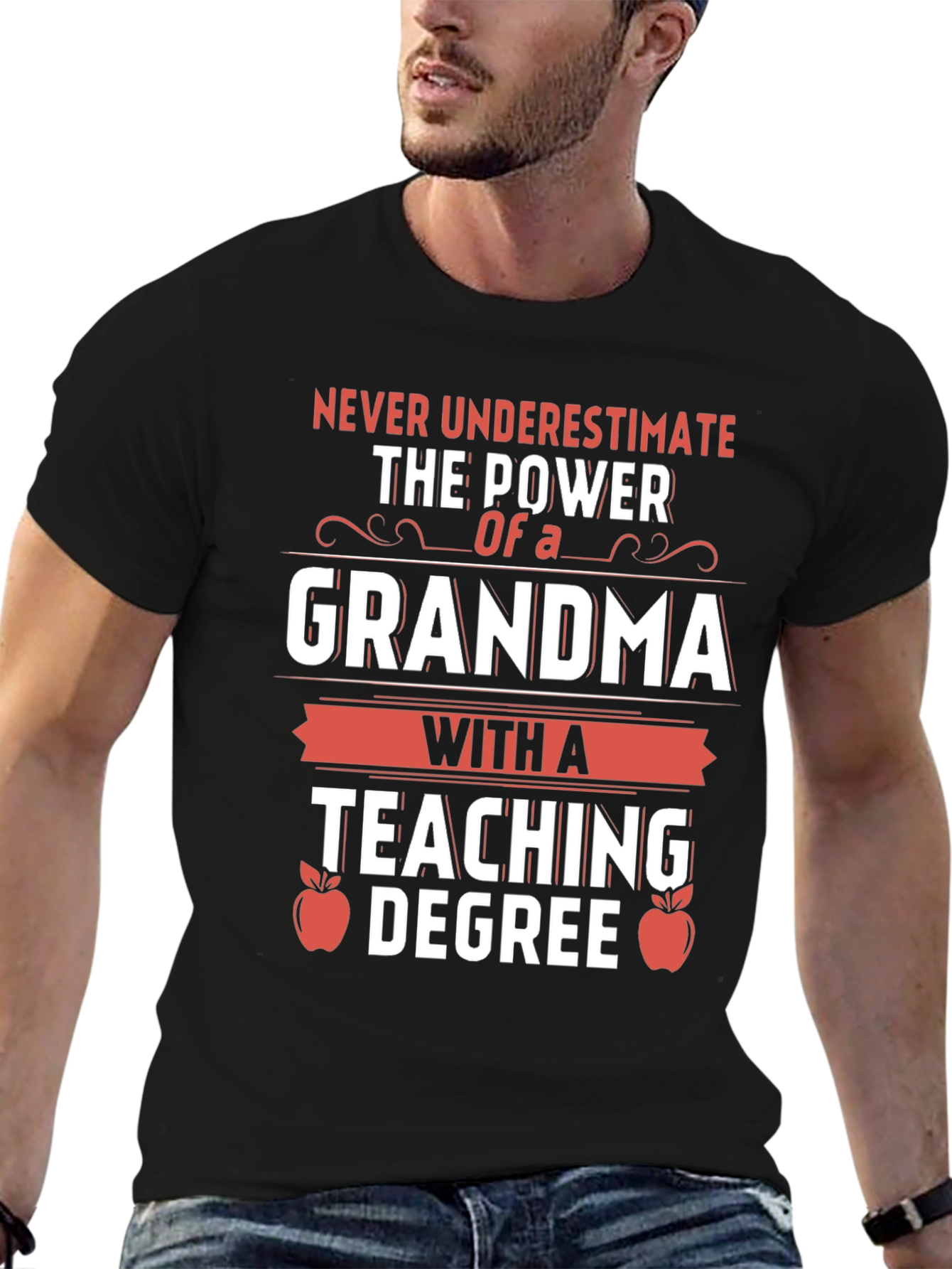 Grandma with a Teaching Degree T-Shirt