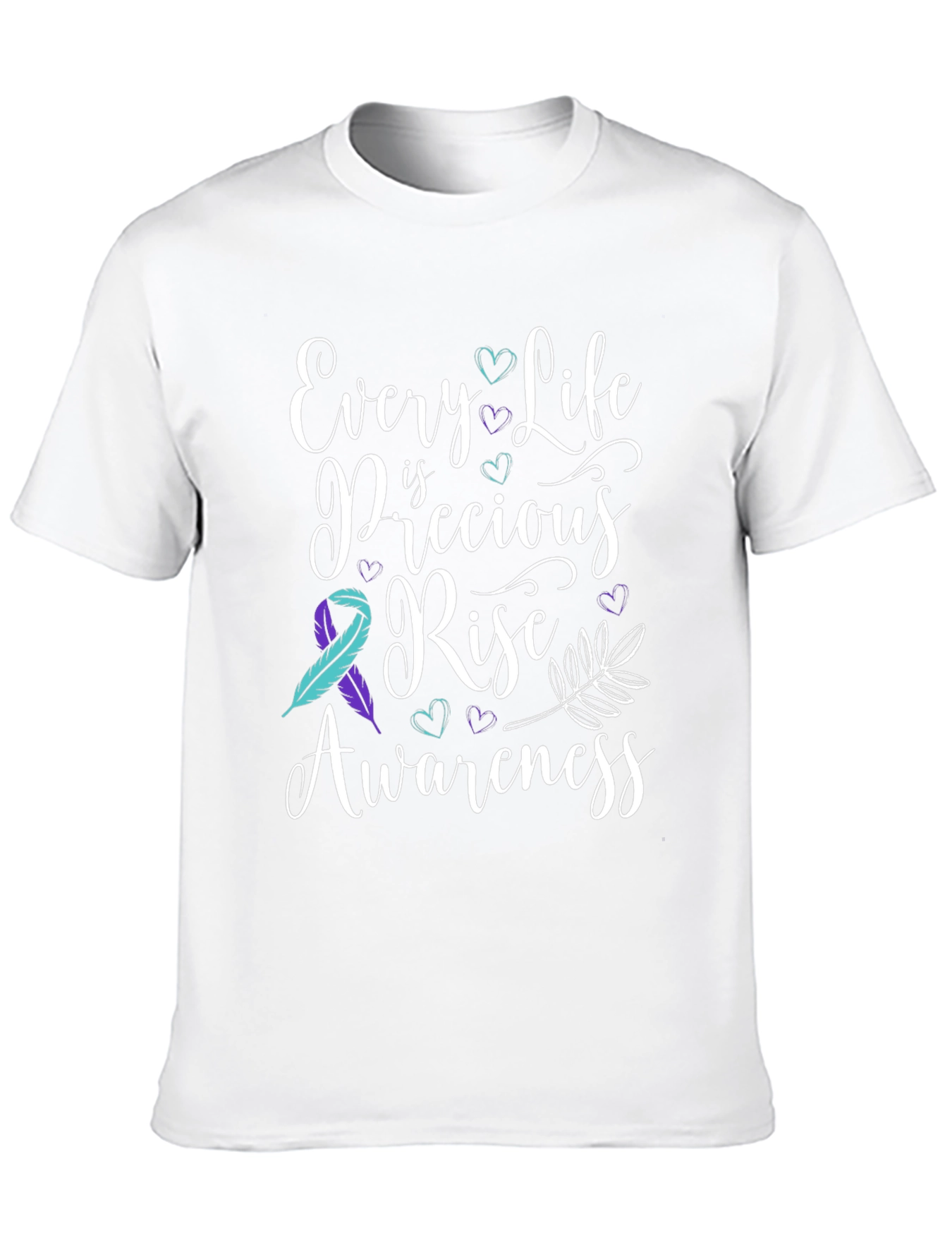 Every Life is Precious Tee: Suicide Awareness Shirt