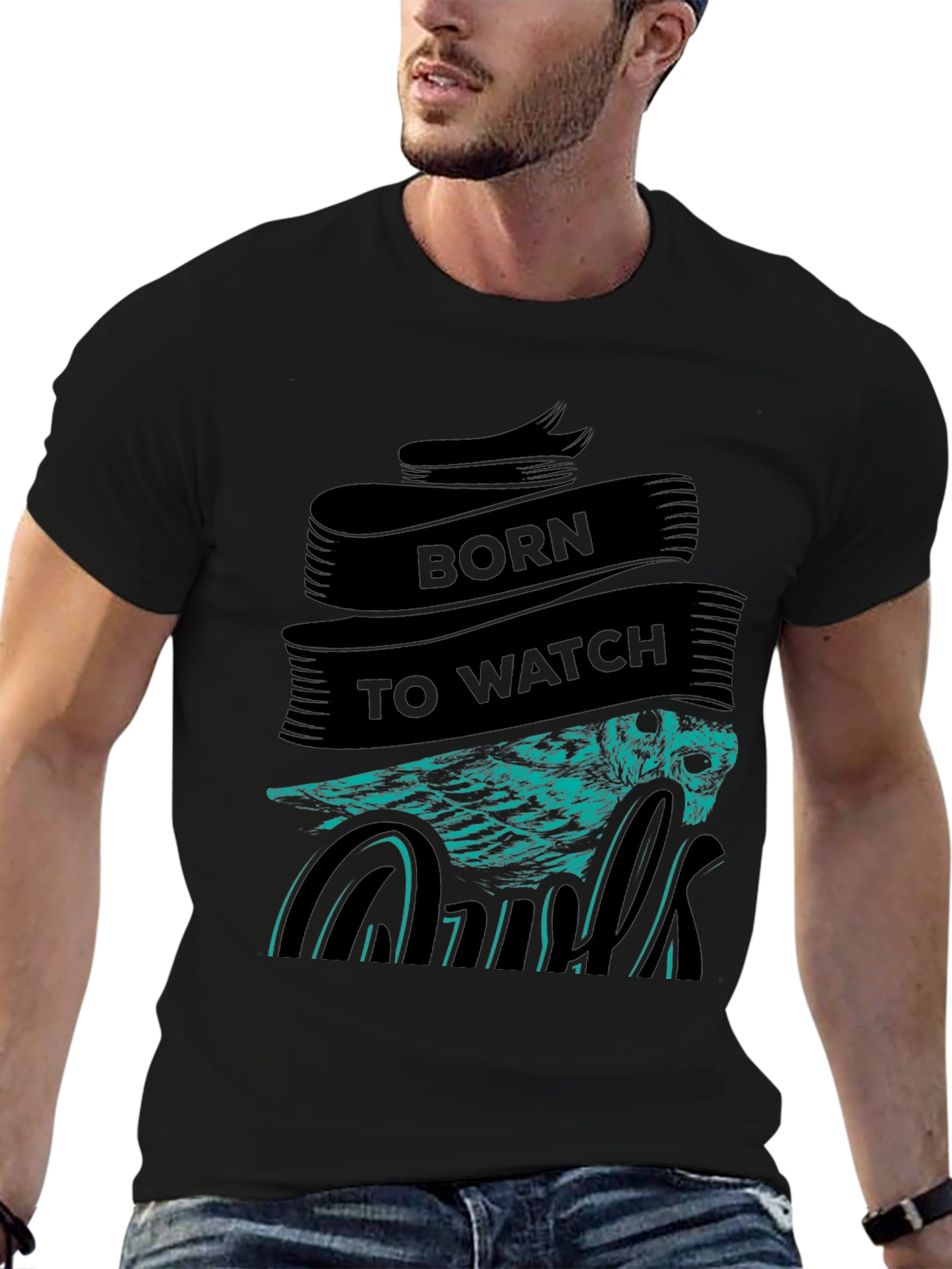 Born To Watch Graphic T-Shirt
