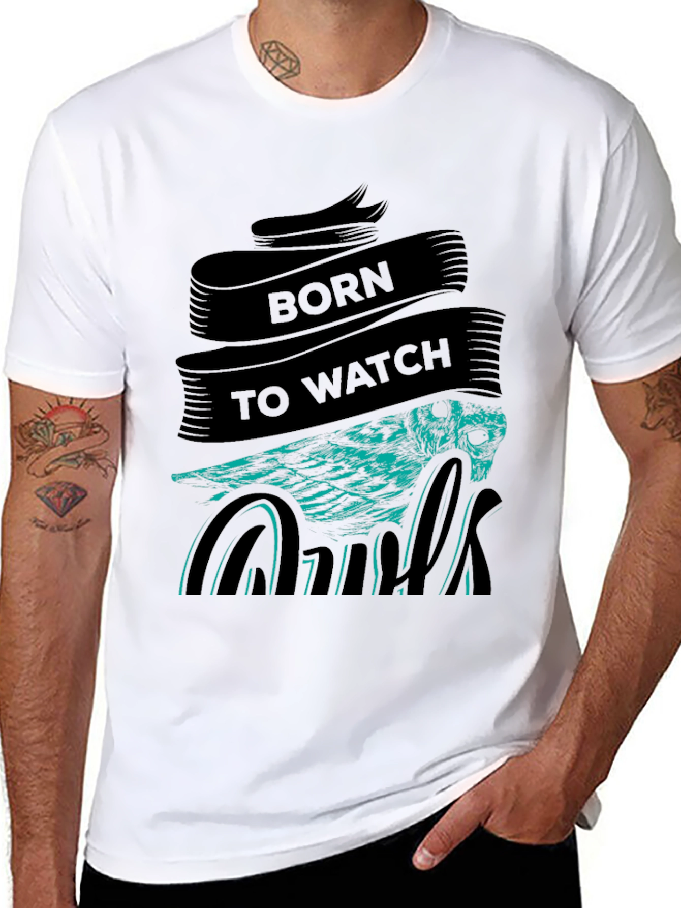 Born To Watch Graphic T-Shirt
