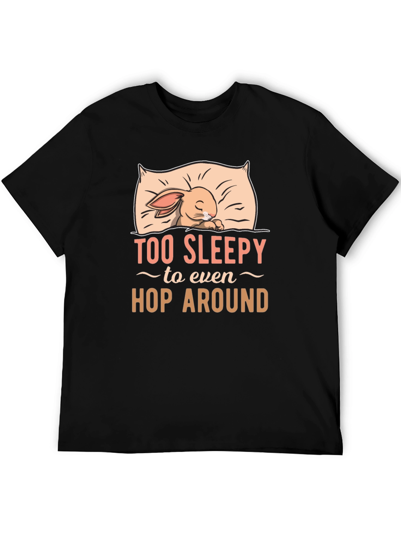 Too Sleepy Bunny Graphic T-Shirt