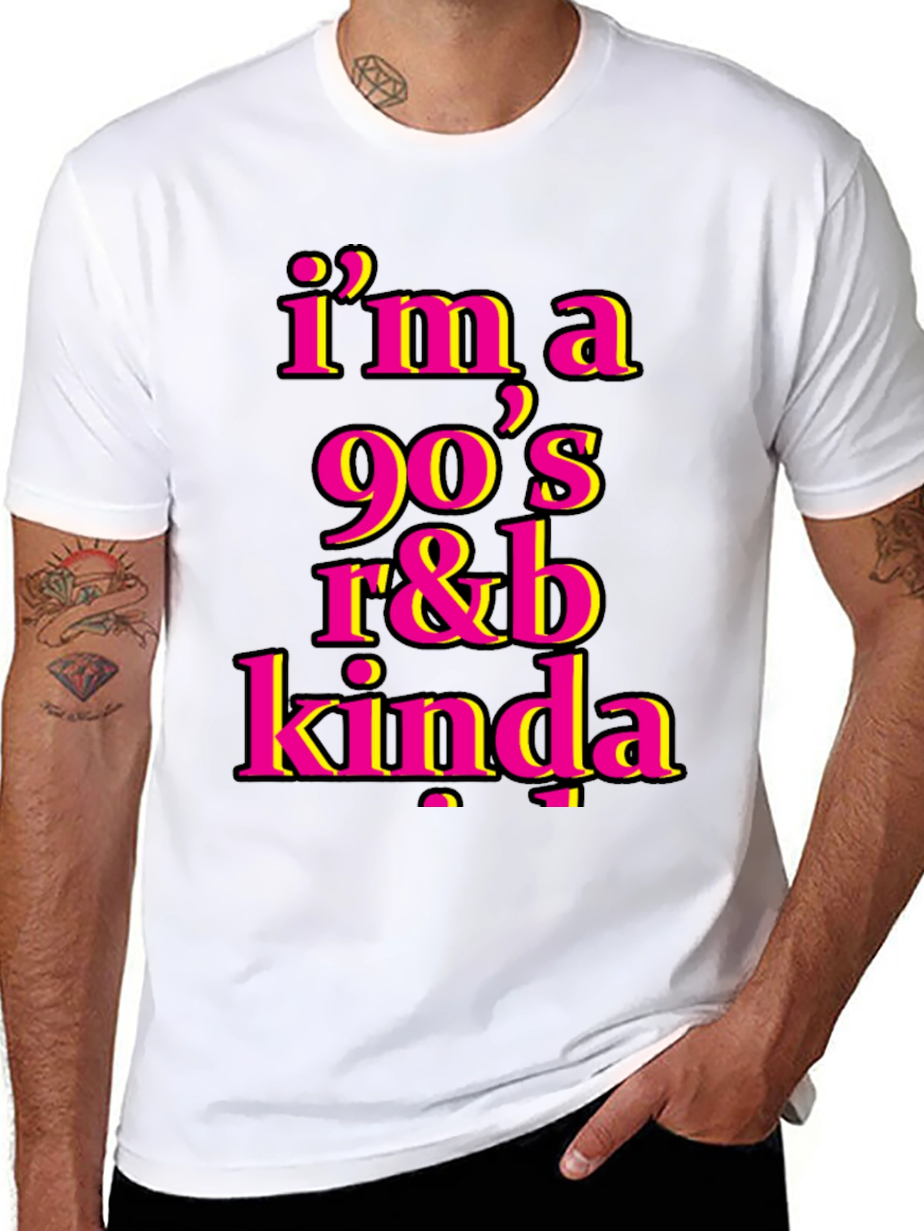 90s R&B Kinda T-Shirt - Retro Music Tee