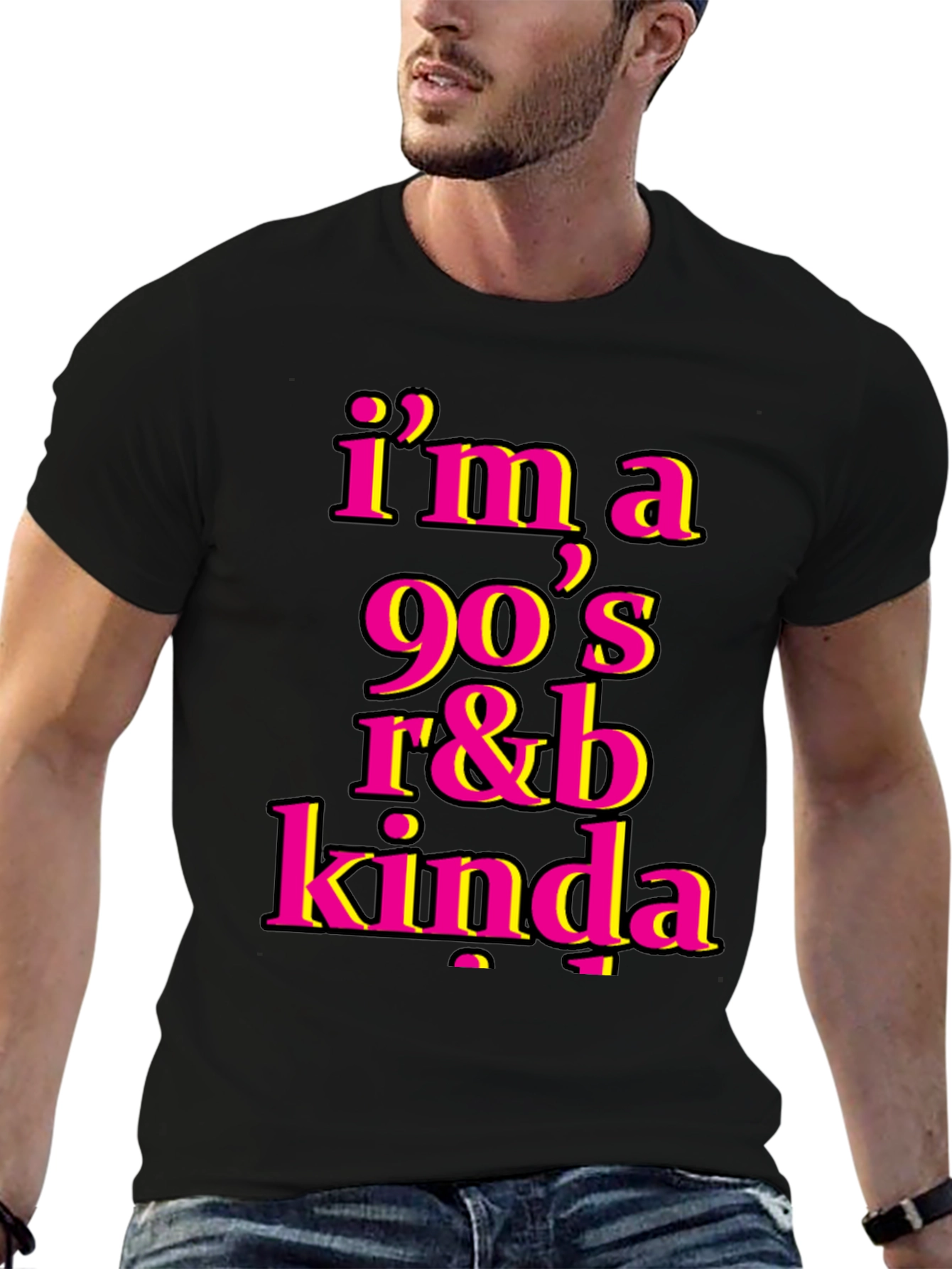 90s R&B Kinda T-Shirt - Retro Music Tee