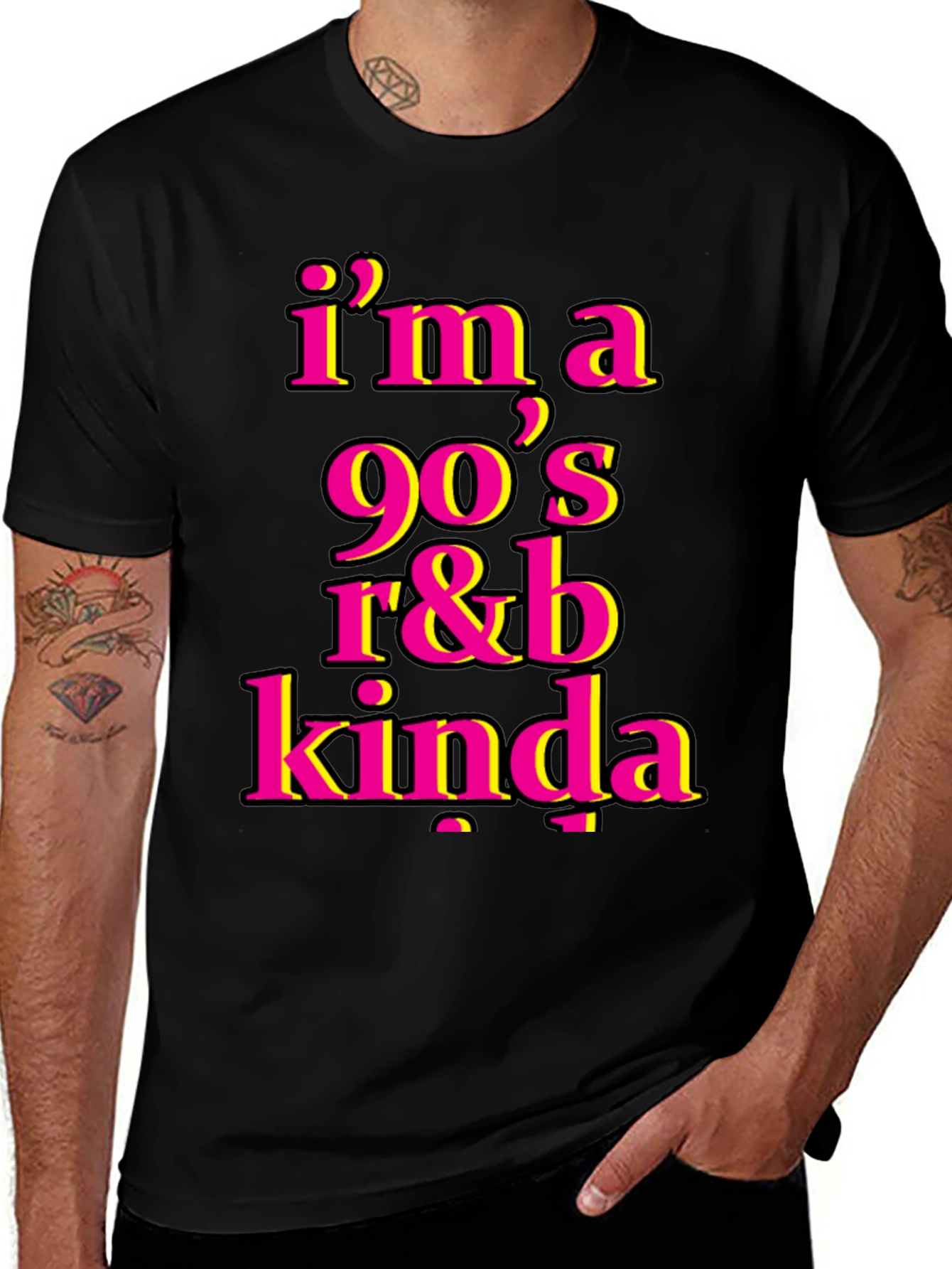 90s R&B Kinda T-Shirt - Retro Music Tee