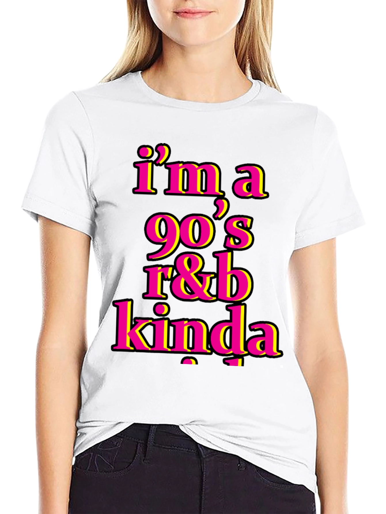 90s R&B Kinda T-Shirt - Retro Music Tee