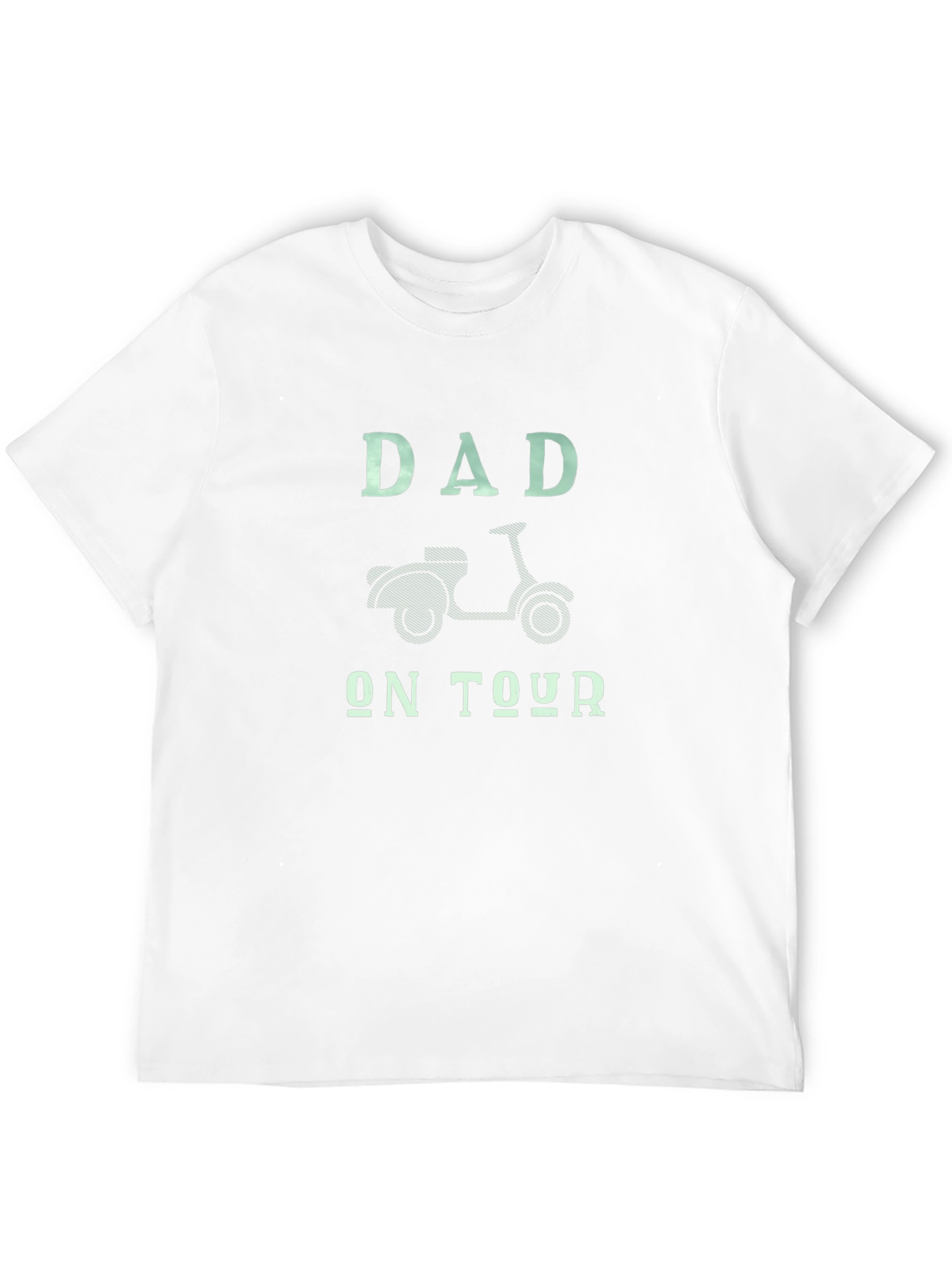 Dad On Tour Black Graphic Tee