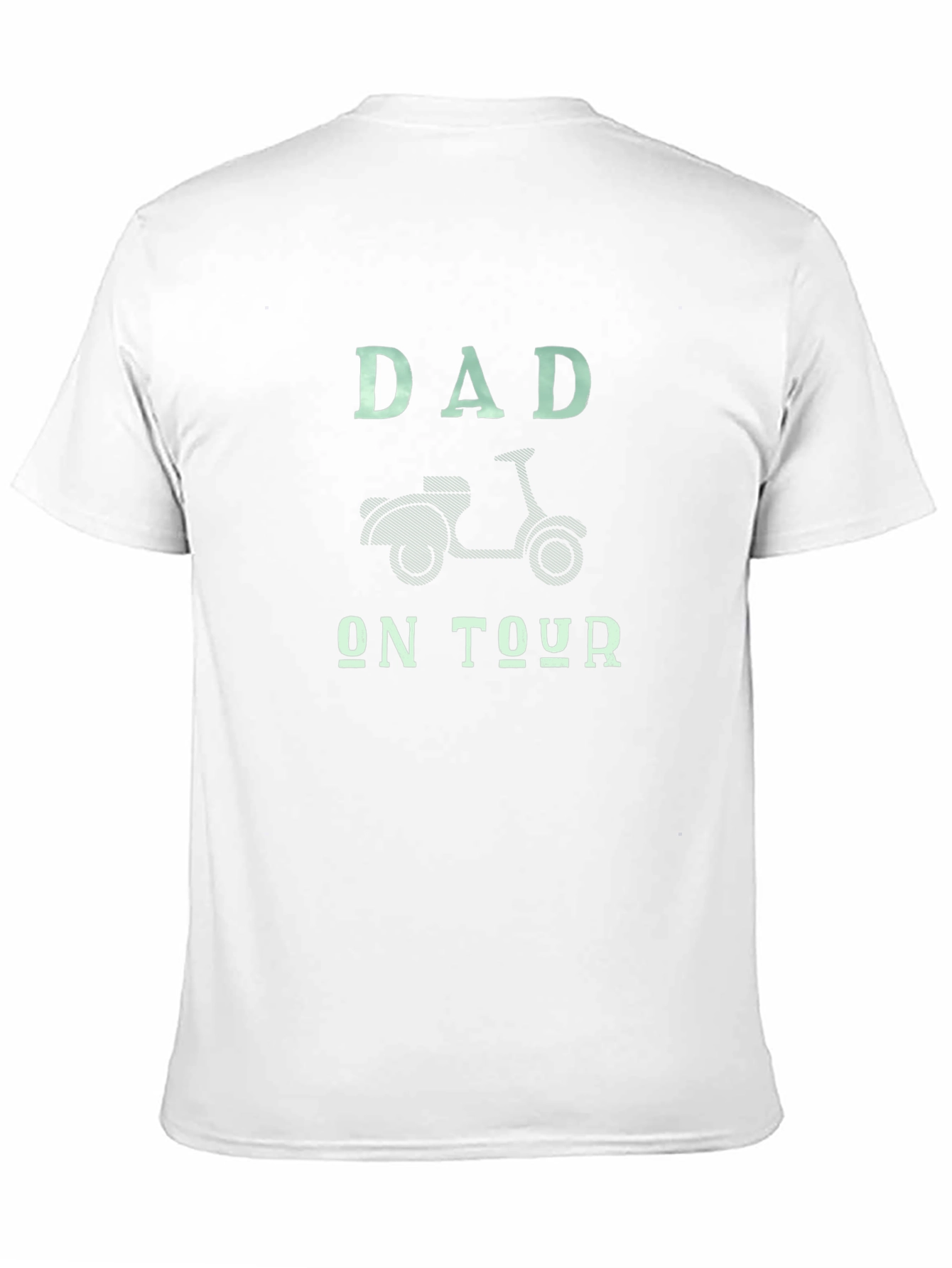 Dad On Tour Black Graphic Tee