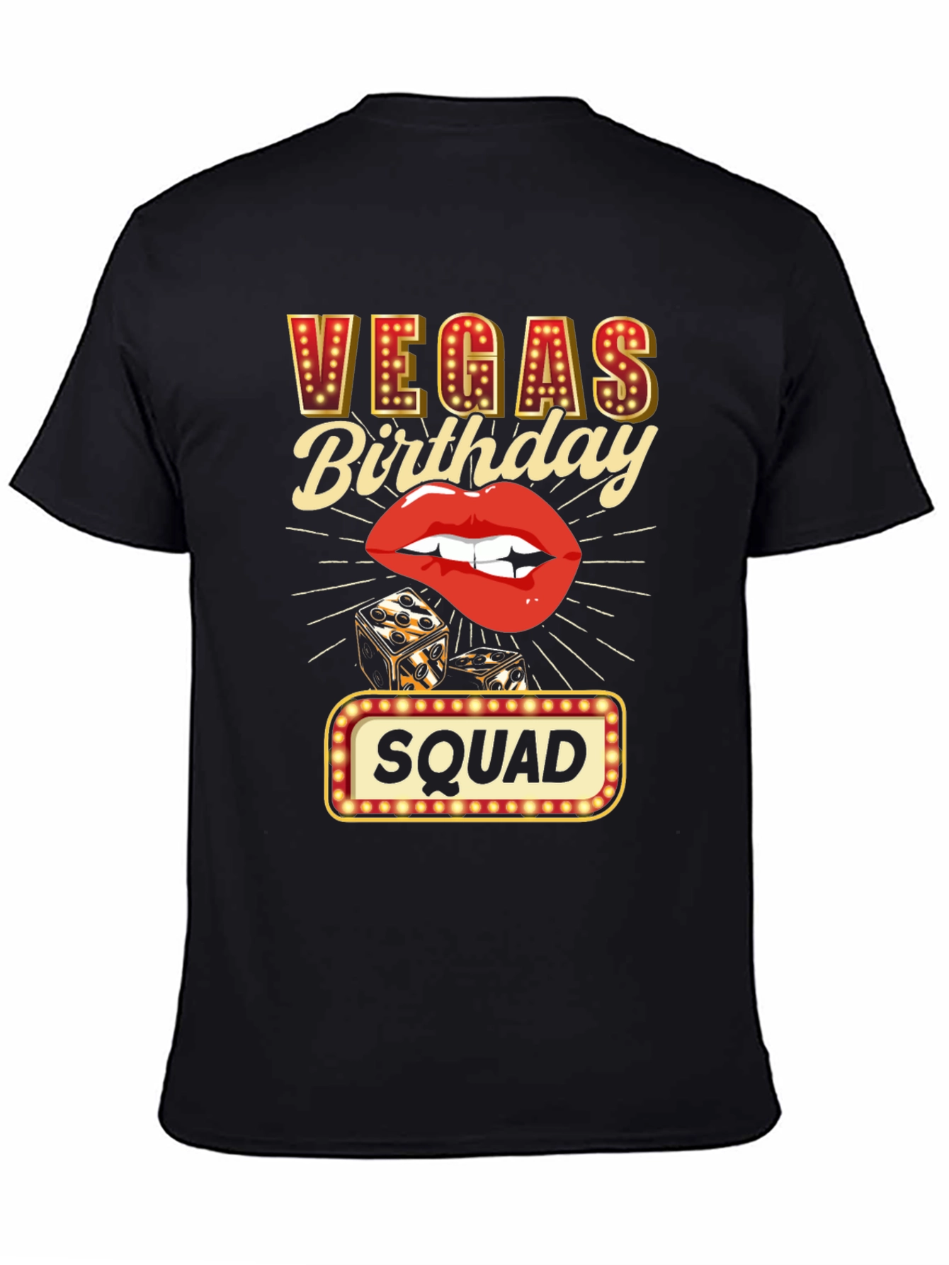 Vegas Birthday Squad T-Shirt