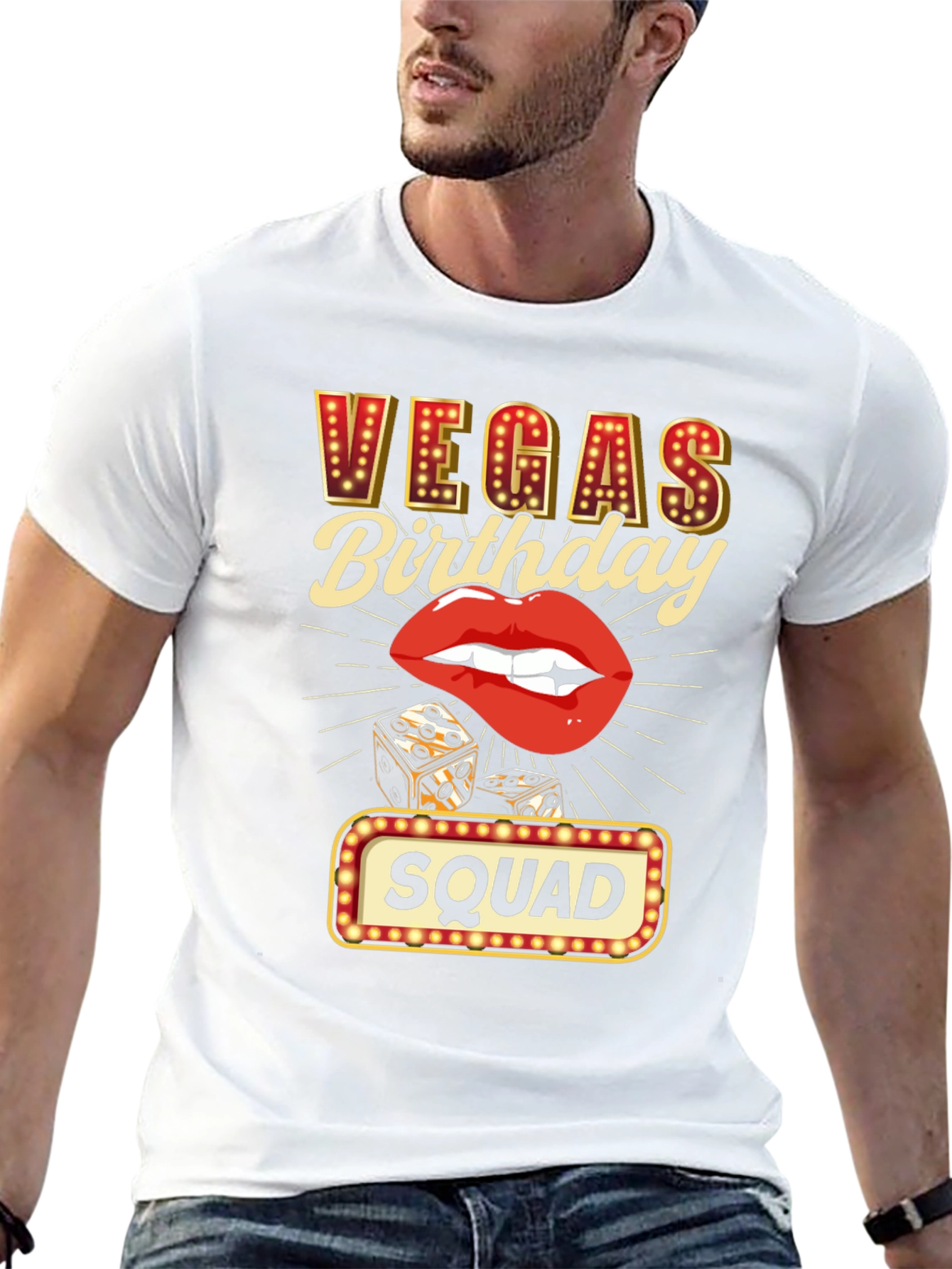 Vegas Birthday Squad T-Shirt